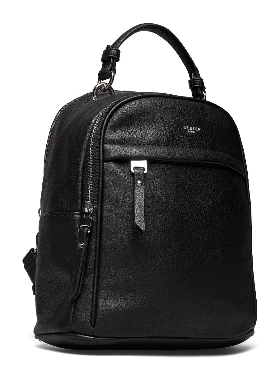 Ulrika - Backpack, small - hverdagsstil - black - 2