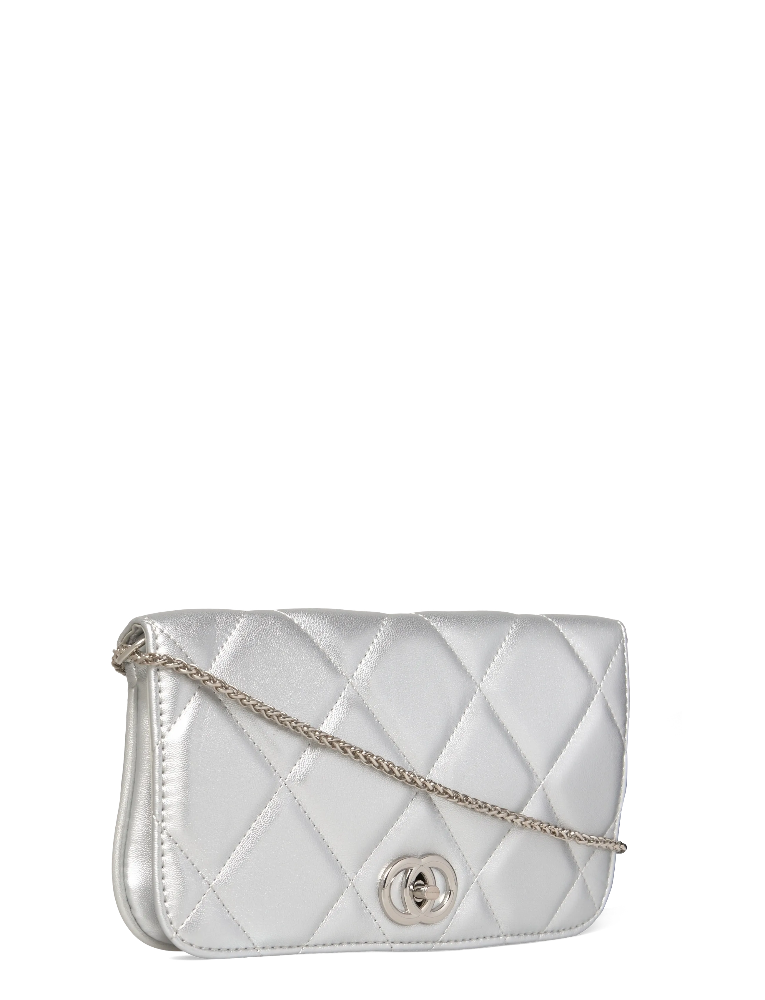 Ulrika - bag - töskur með axlaról - silver - 2