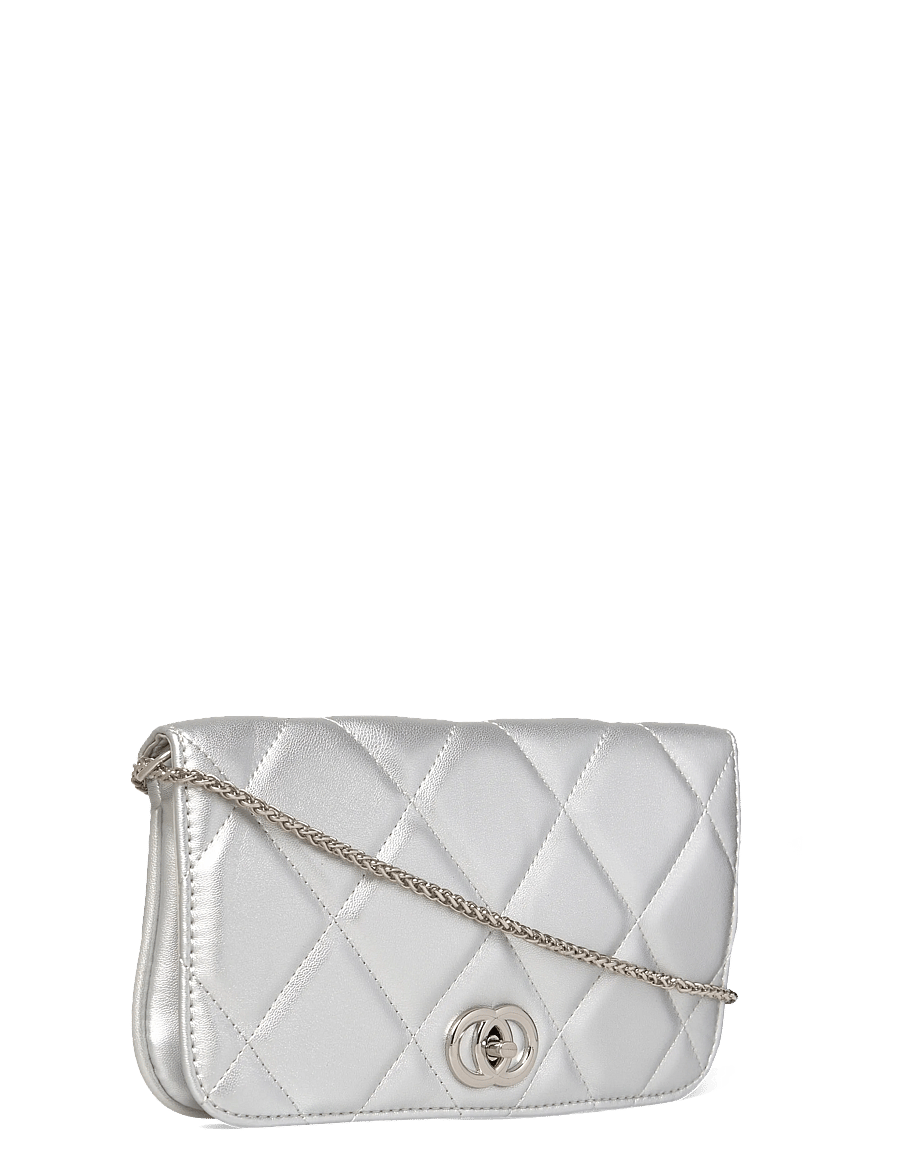 Ulrika - bag - töskur með axlaról - silver - 2