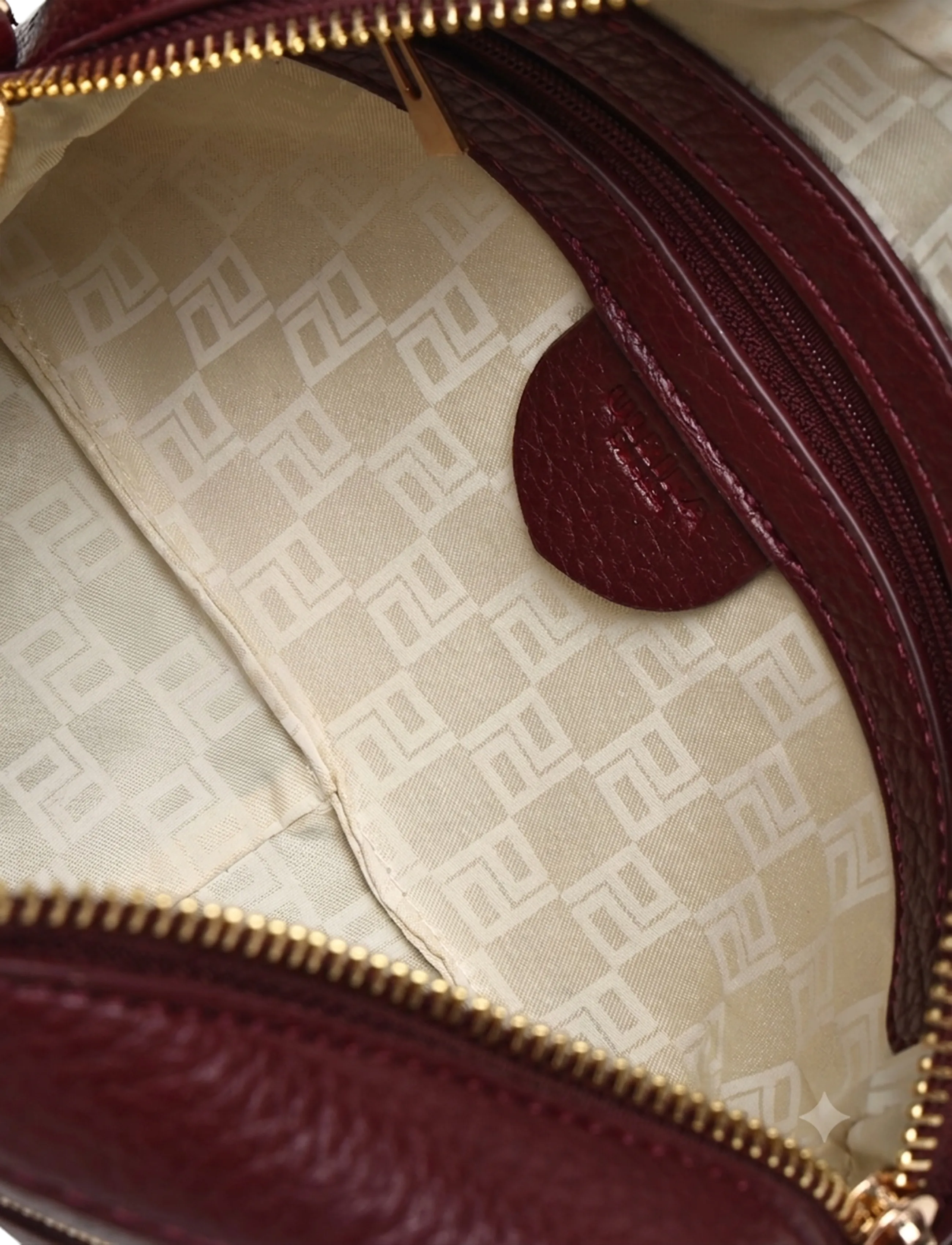 Ulrika - bag, camera model - hverdags stil - burgundy - 4