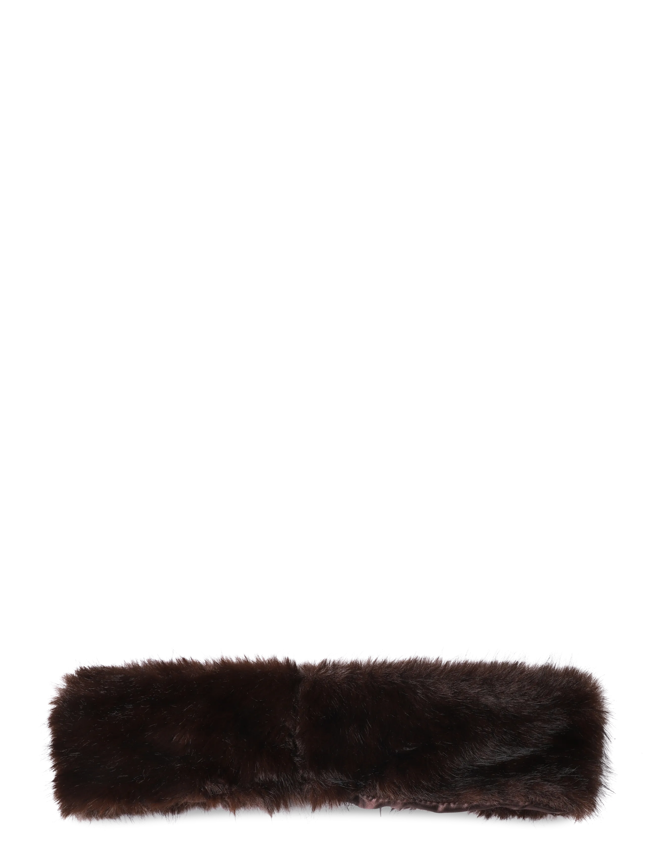 Ulrika Fur scarf - Accessoires - BROWN / brown