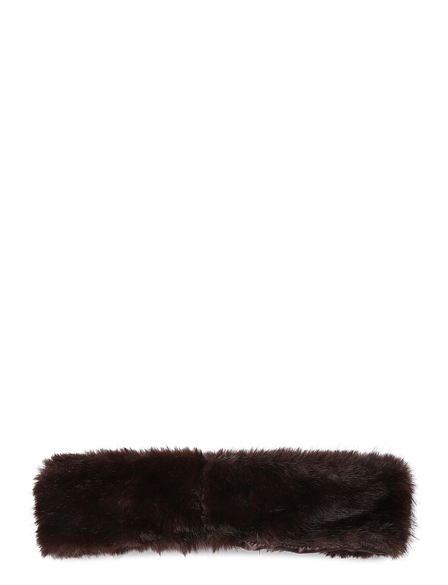Ulrika - Fur scarf - winterschals - brown - 0