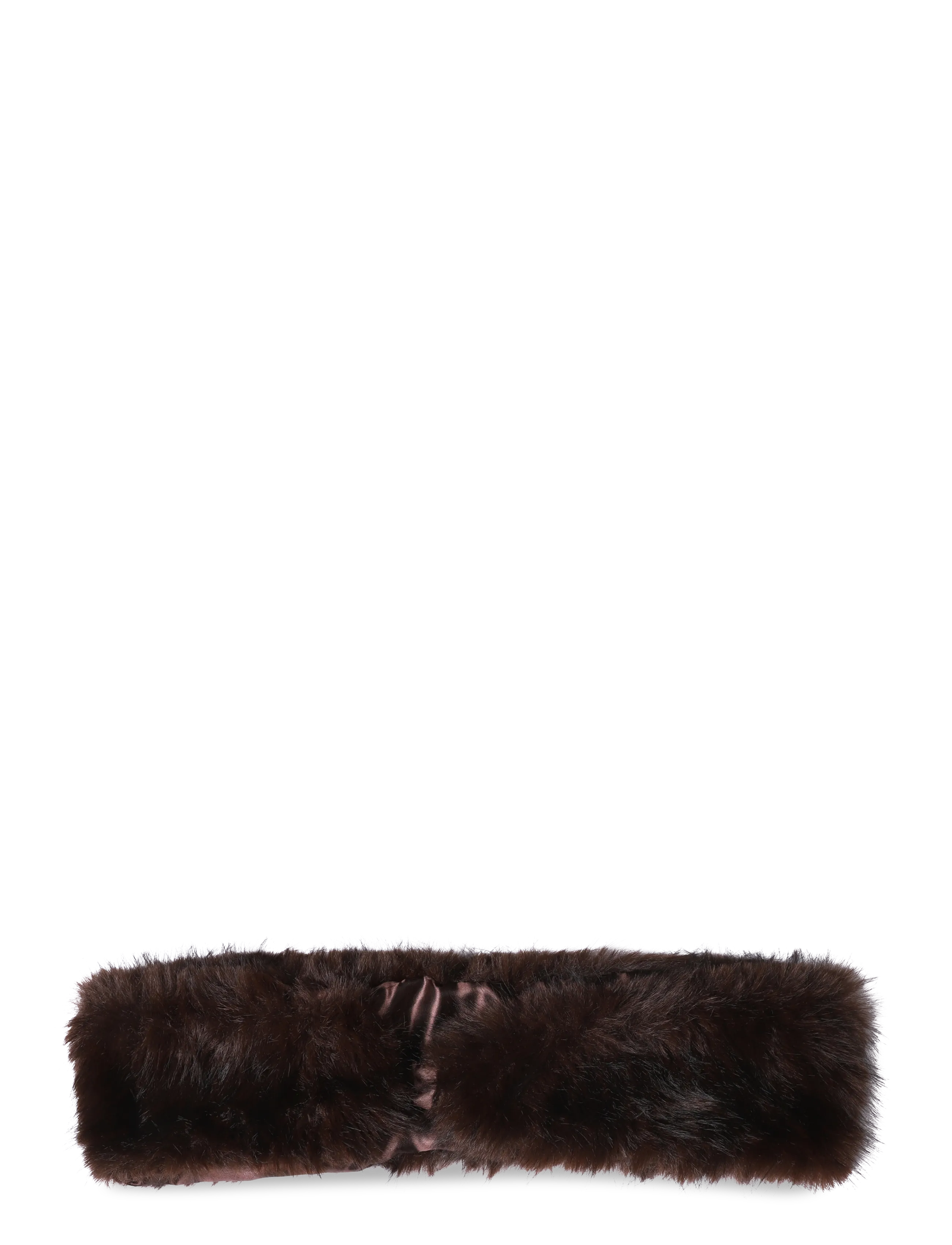 Ulrika - Fur scarf - winterschals - brown - 1