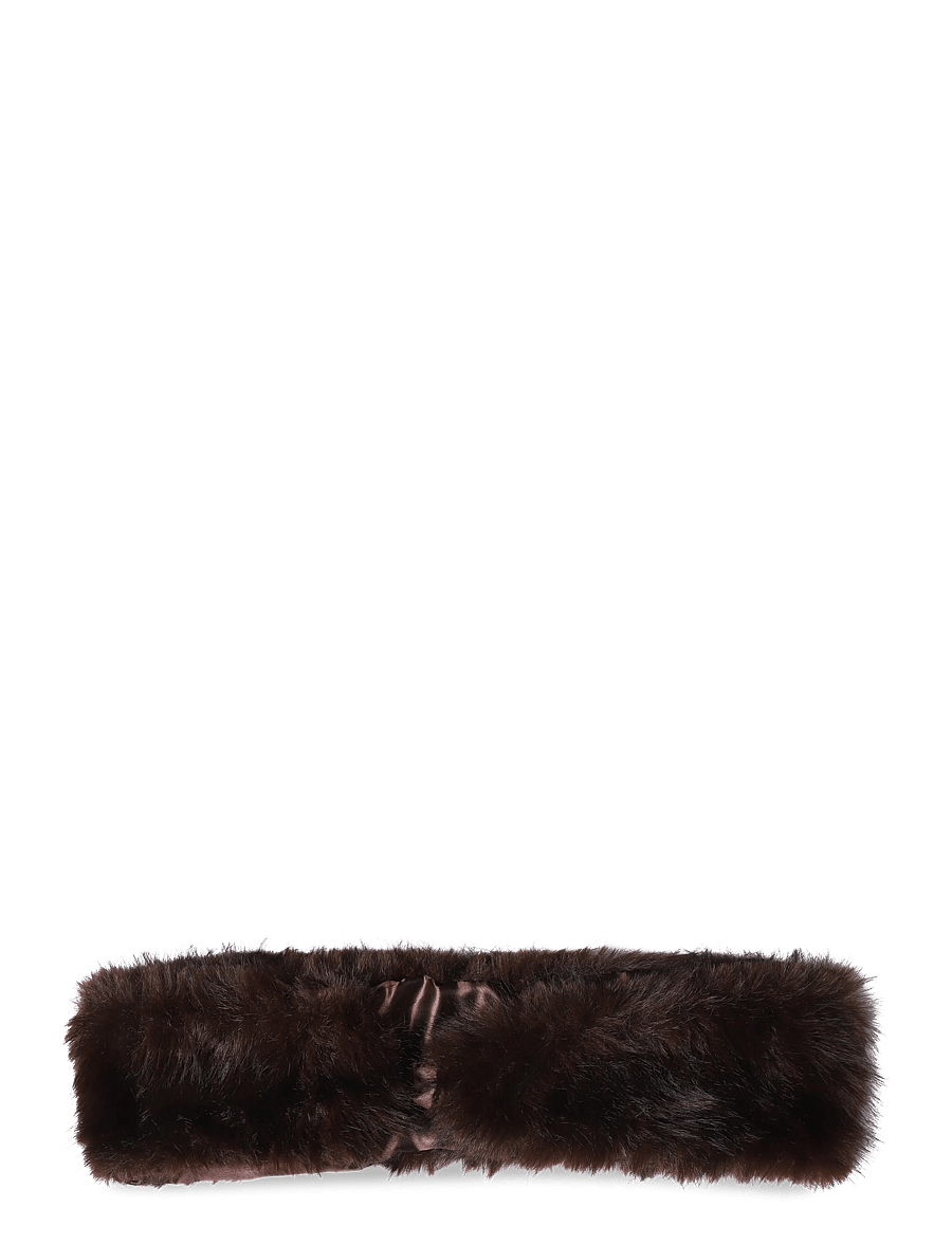 Ulrika - Fur scarf - winterschals - brown - 1