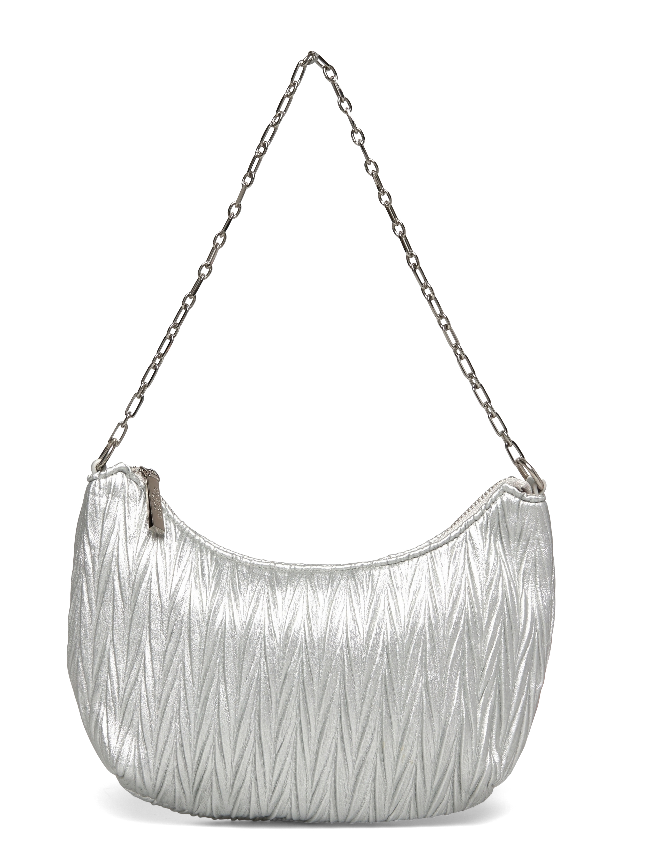 Ulrika Bag, Kvinder, Skuldertaske, Sølv, Str: ONE SIZE