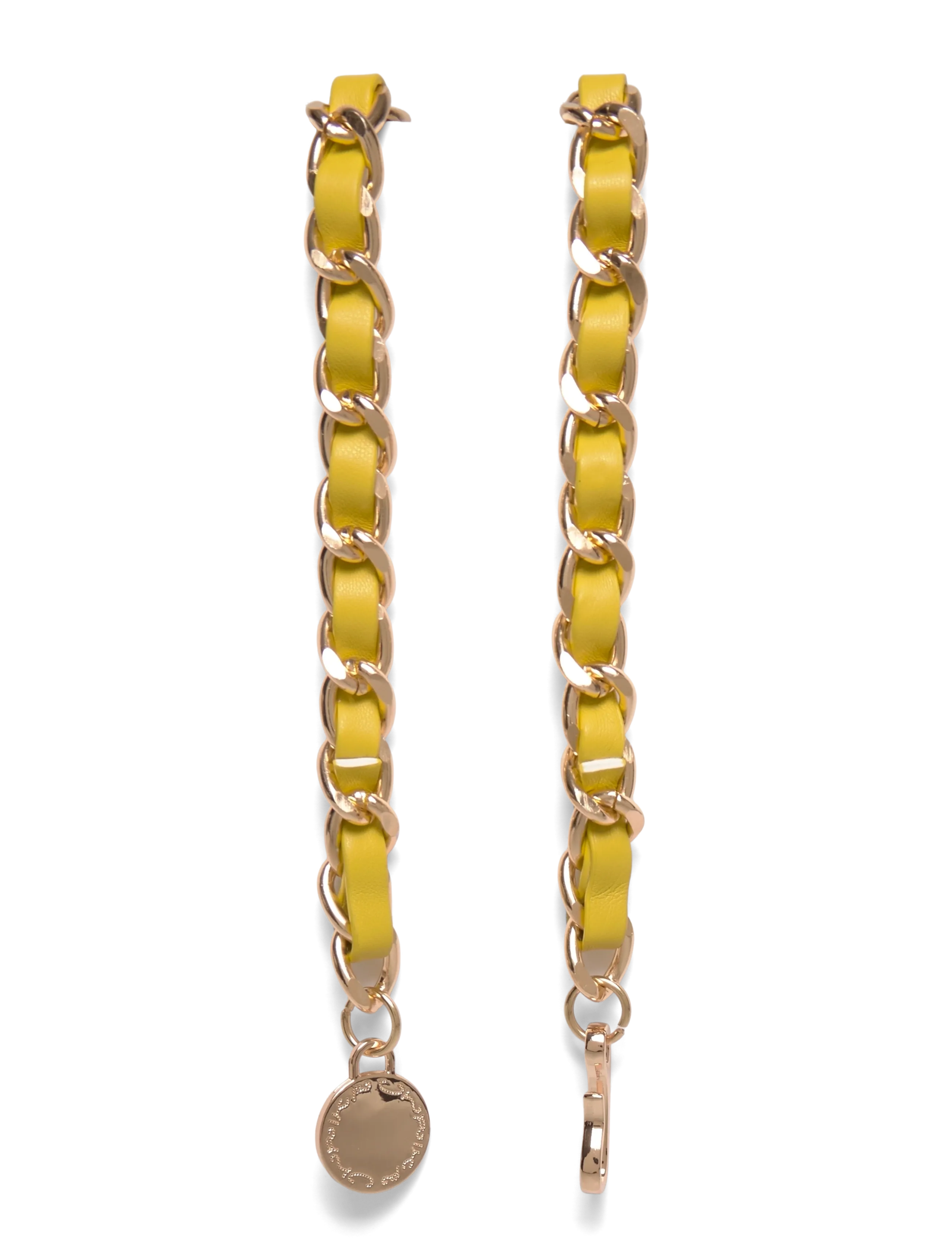 Ulrika - Belt - flätade skärp - yellow - 1