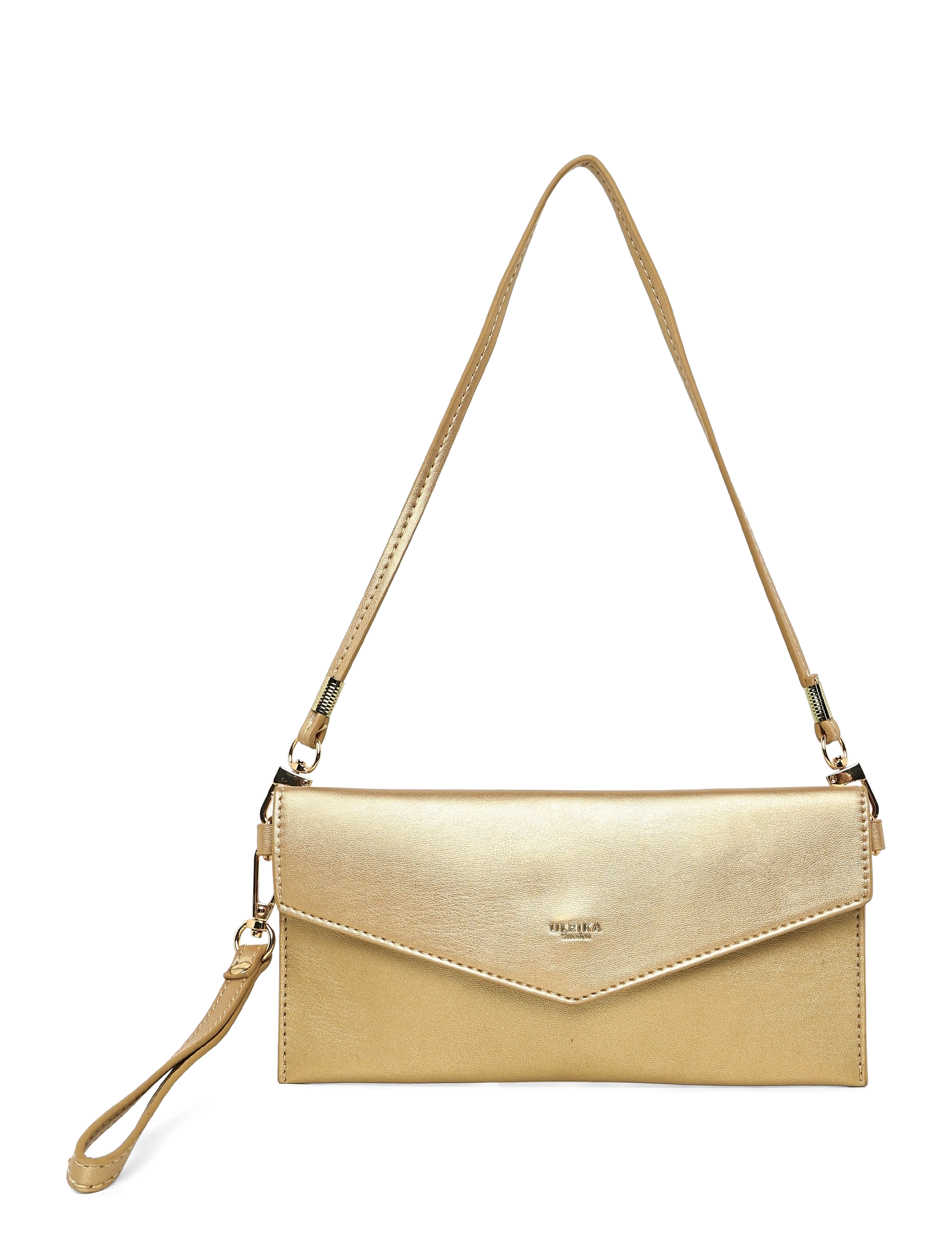 Ulrika Bag, One Size, Bags, Gold - Clutches, Frauen