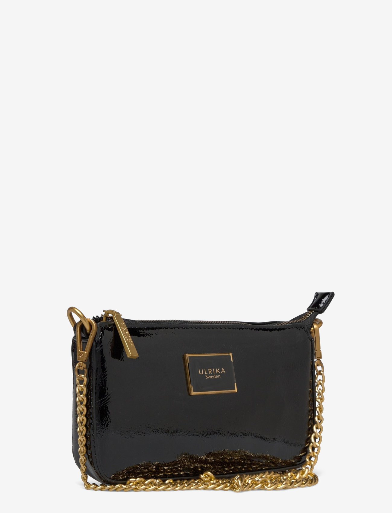 Ulrika - Bag Chain lacquer - black - 2