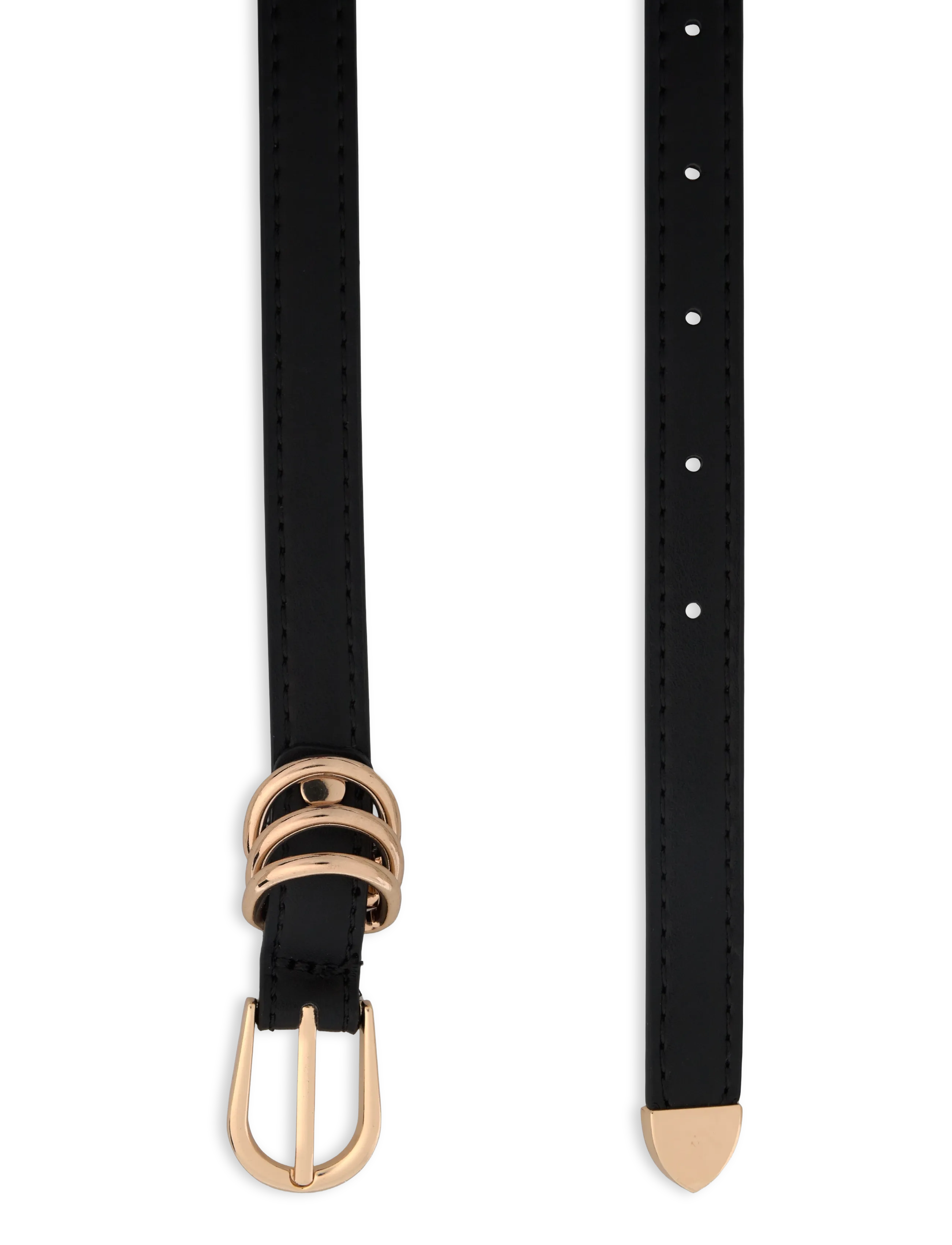 Ulrika - belt - laveste priser - black gold - 1