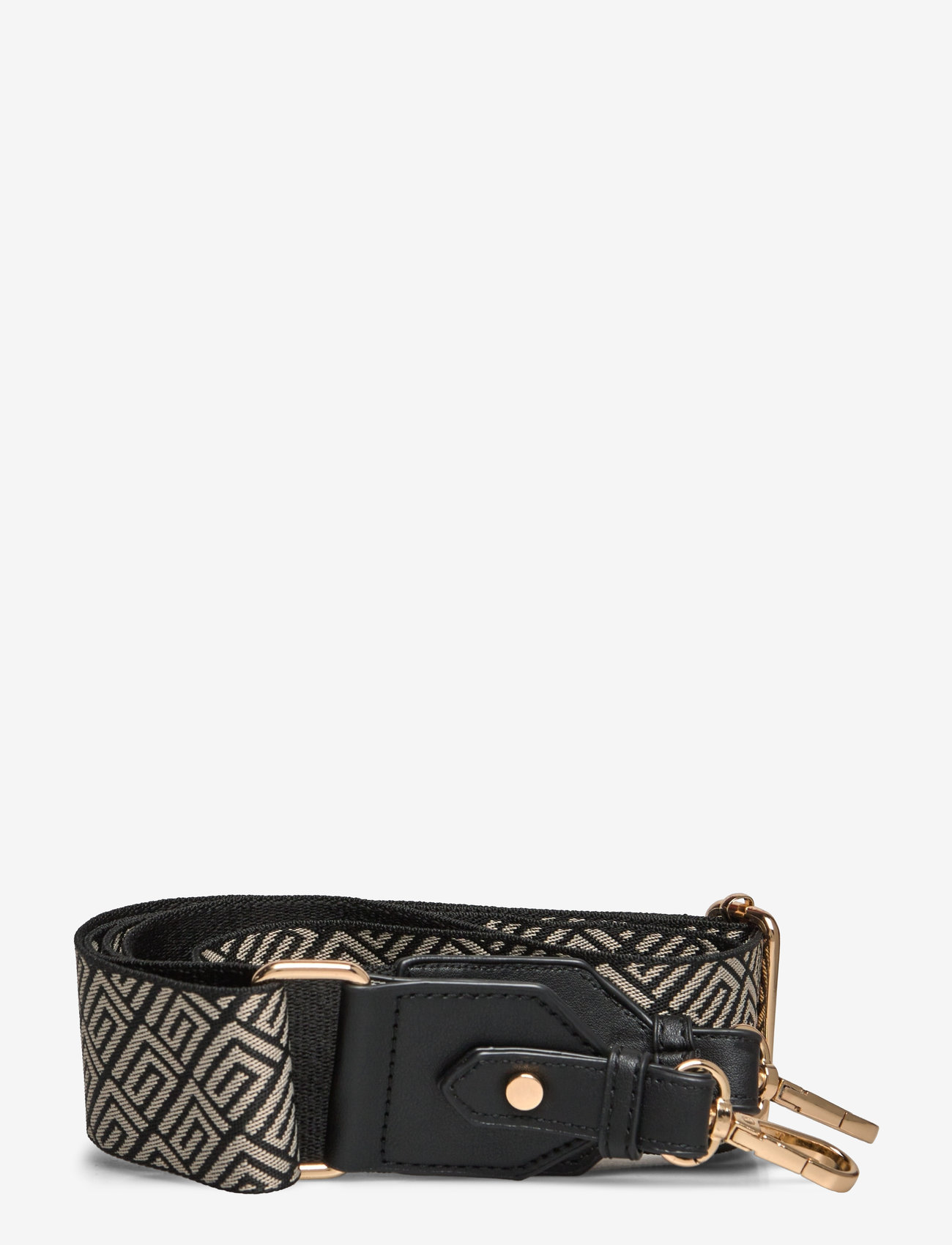 Ulrika - Sholuderstrap - schulterriemen - black/beige/printed/goldmetal - 0