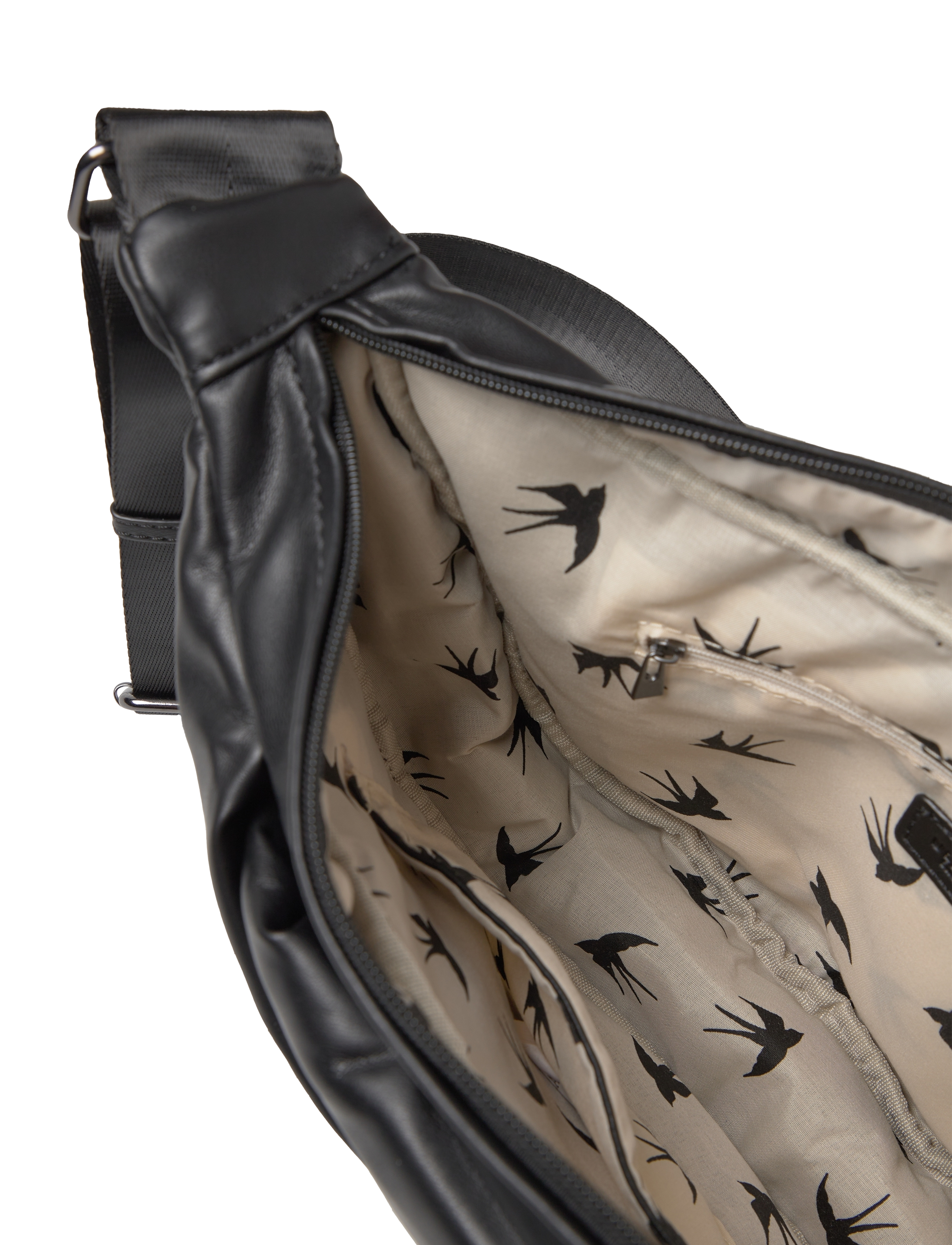 Ulrika - Croissant Padded bag - black - 3