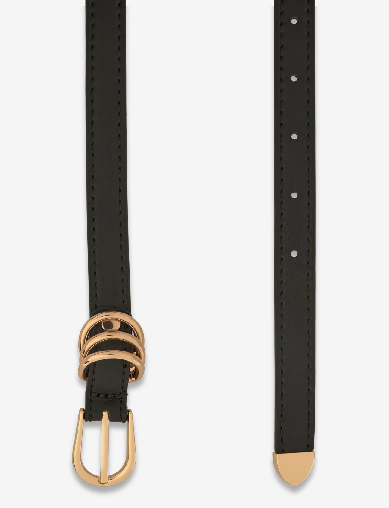 Ulrika - belt - casual gürtel - black gold - 1