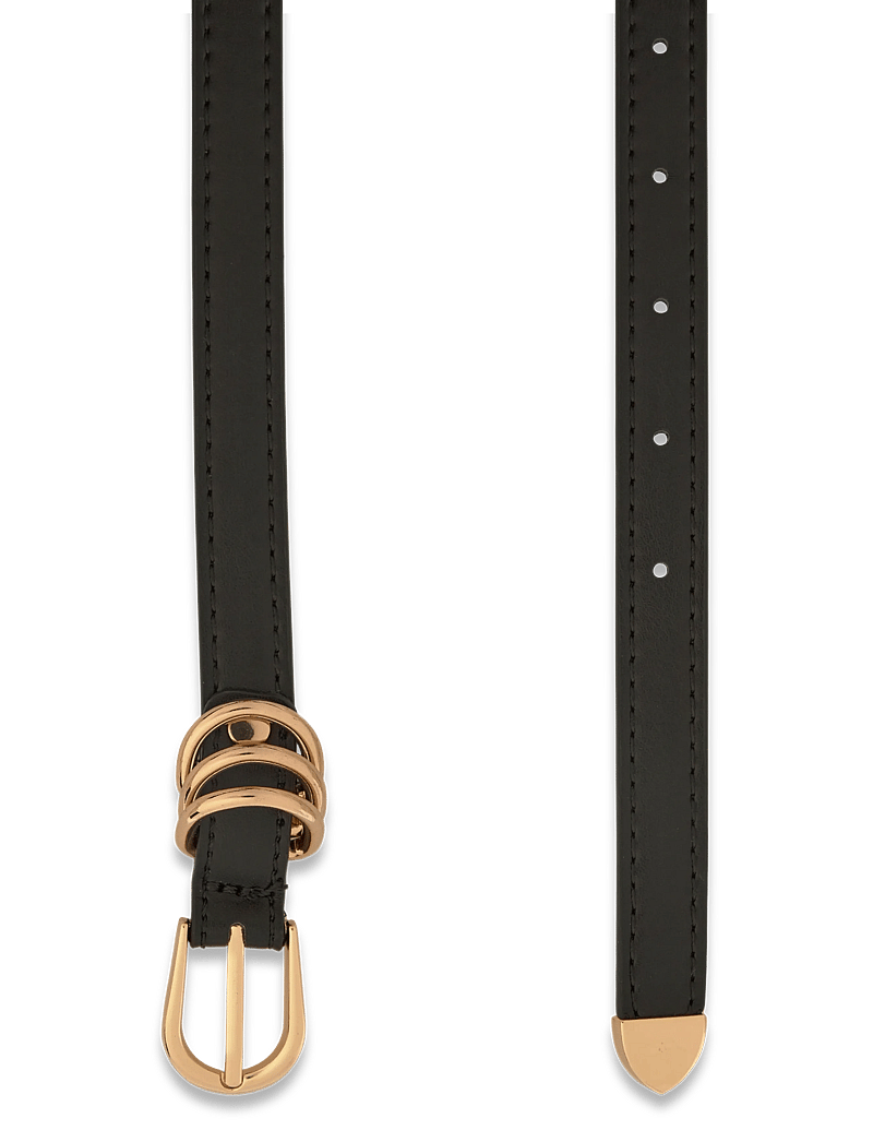 Ulrika - belt - casual gürtel - black gold - 1