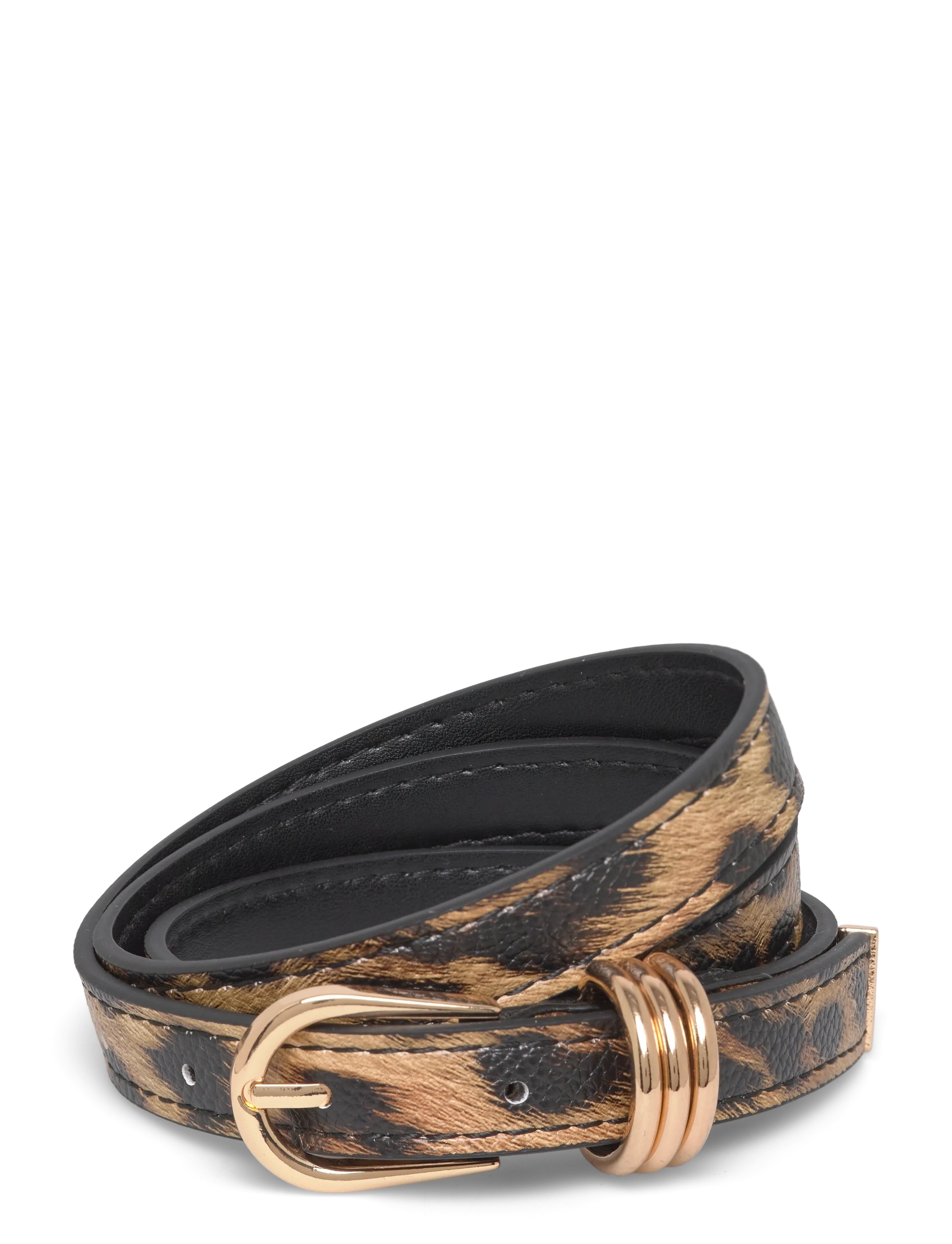 Ulrika belt - Ulrika - LEOPARD / brown
