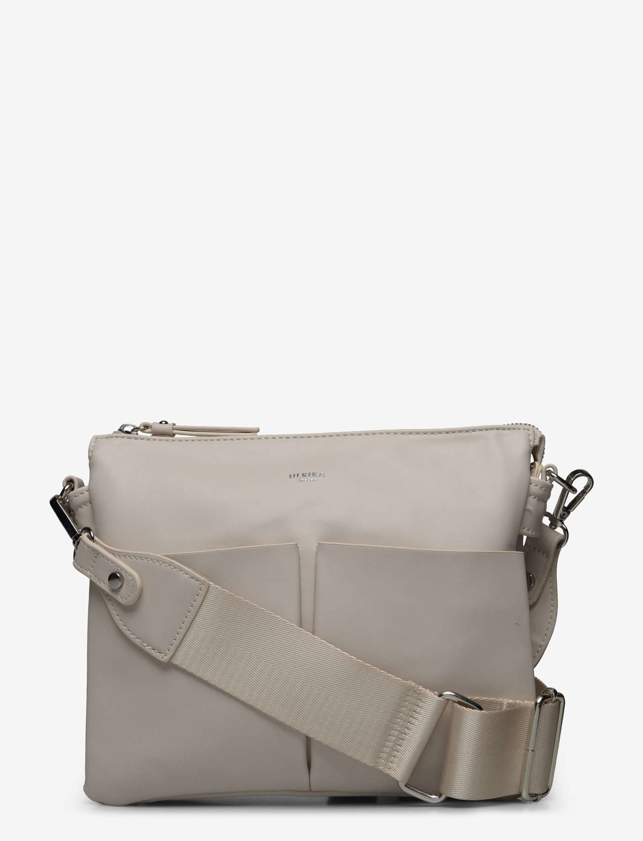 Ulrika - Crossbody two pockets - beige - 0