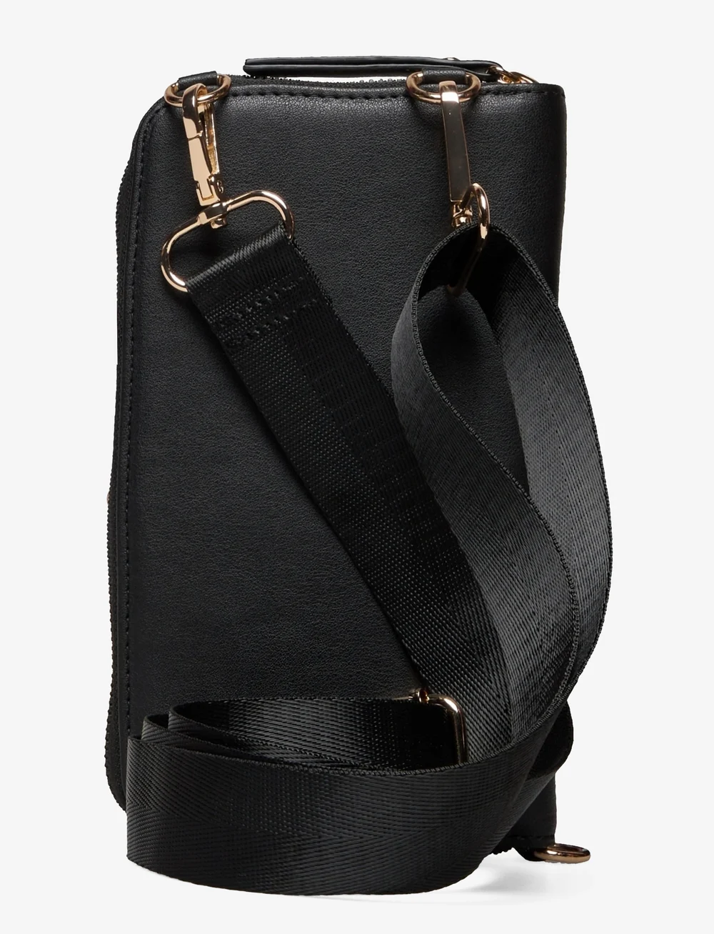 Ulrika - Mobile bag - hverdags stil - black goldmetal - 1