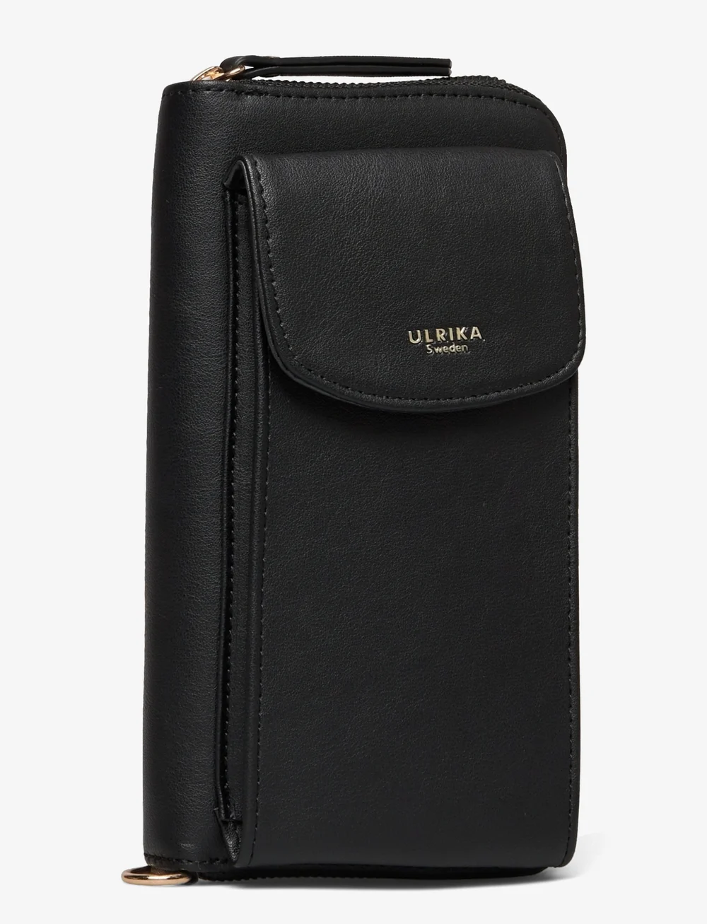 Ulrika - Mobile bag - hverdags stil - black goldmetal - 2
