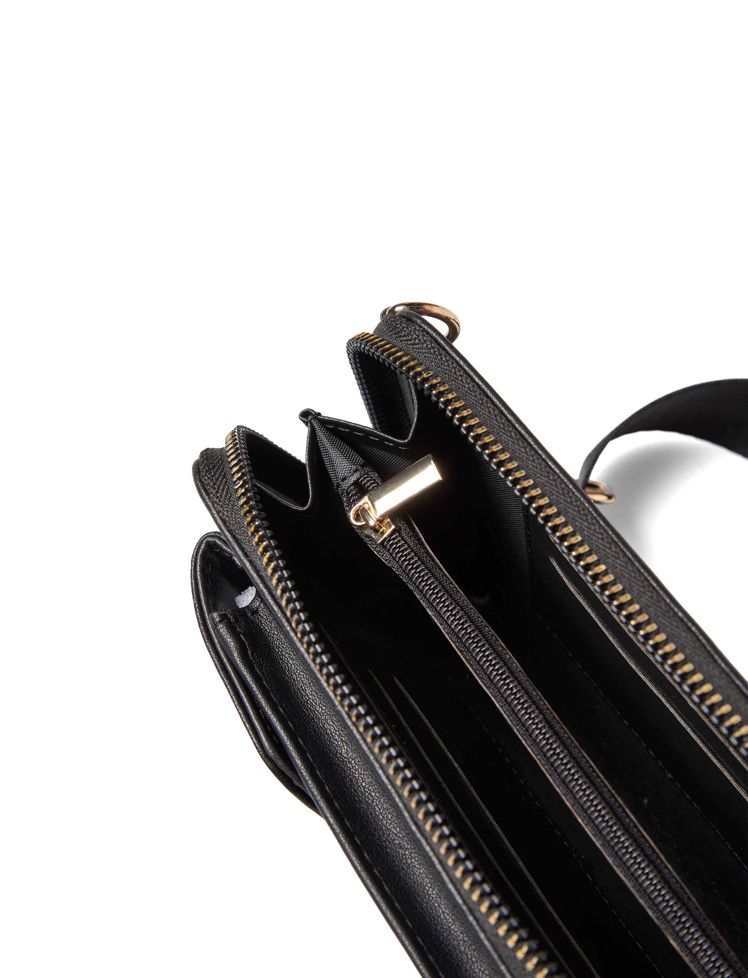 Ulrika - Mobile bag - accessoires - black goldmetal - 4