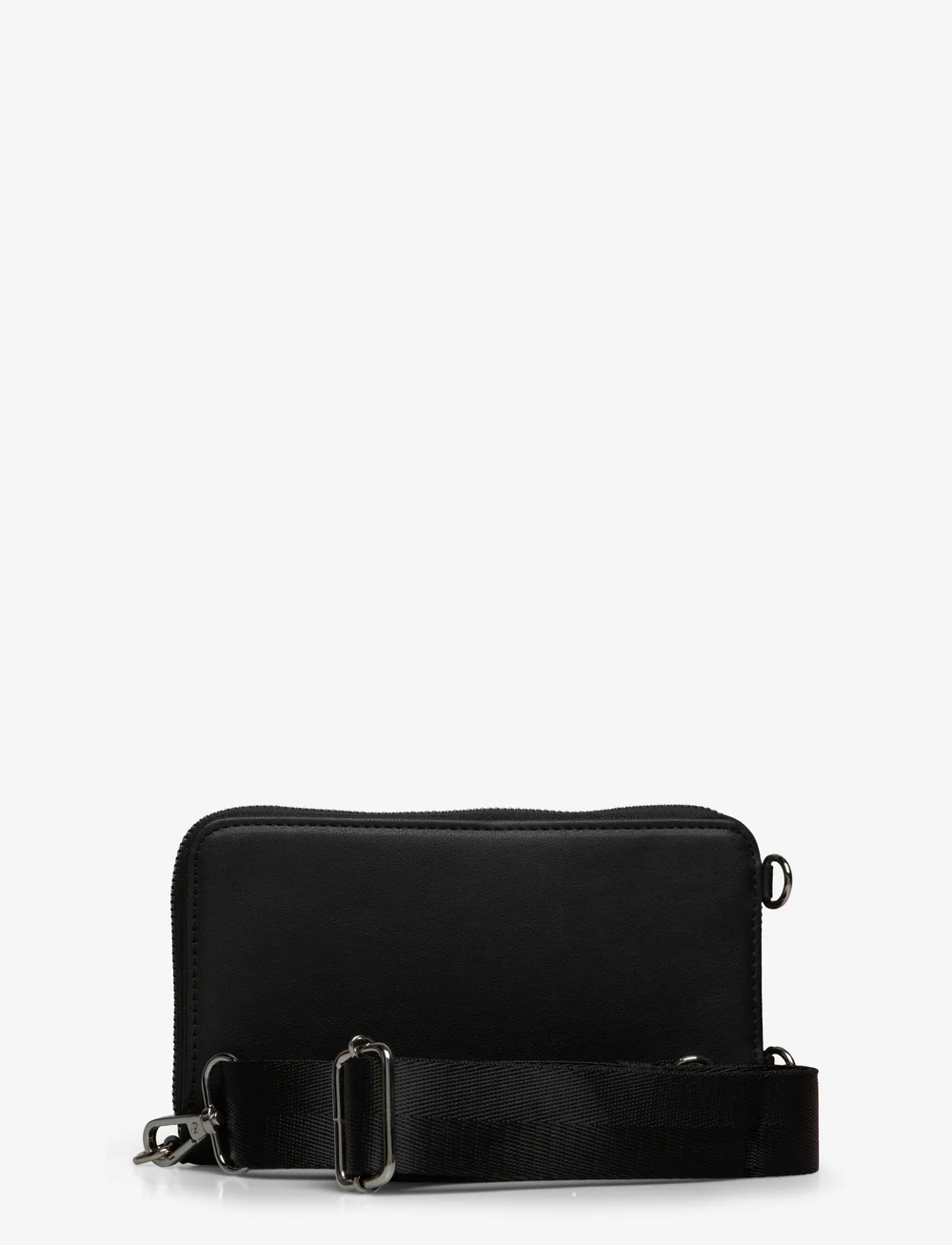 Ulrika - Mobile bag - hverdags stil - black silvermetal - 1