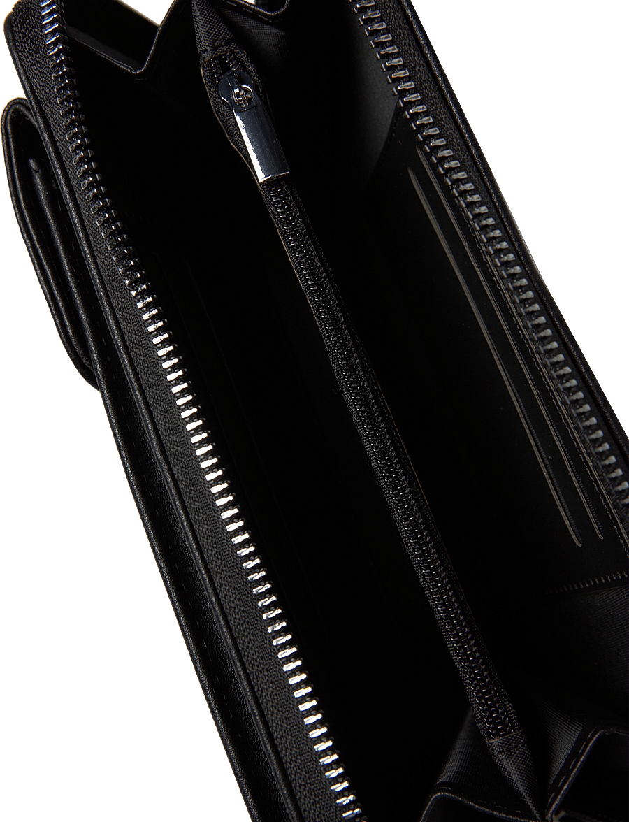 Ulrika - Mobile bag - hverdagsstil - black silvermetal - 3