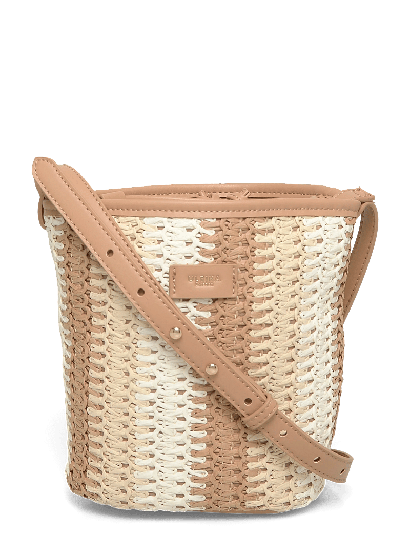 Ulrika - Bucket straw - beuteltaschen - cognac - 0