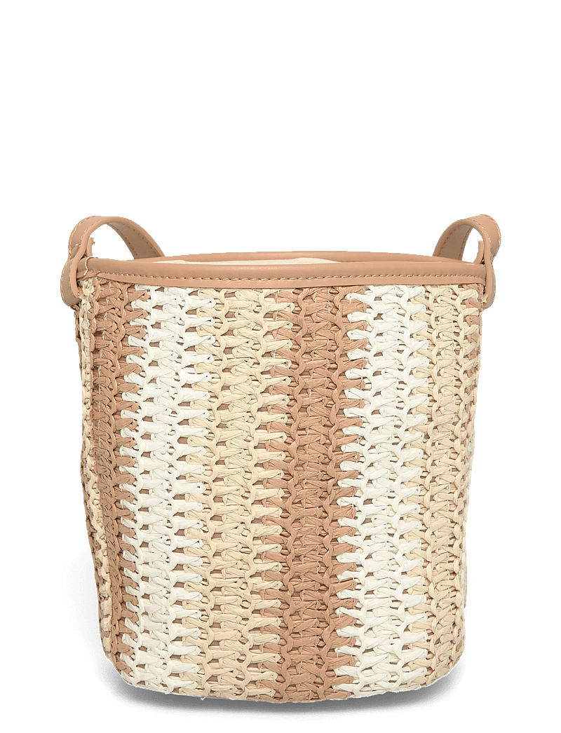 Ulrika - Bucket straw - beuteltaschen - cognac - 1