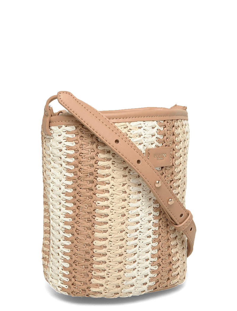 Ulrika - Bucket straw - beuteltaschen - cognac - 2