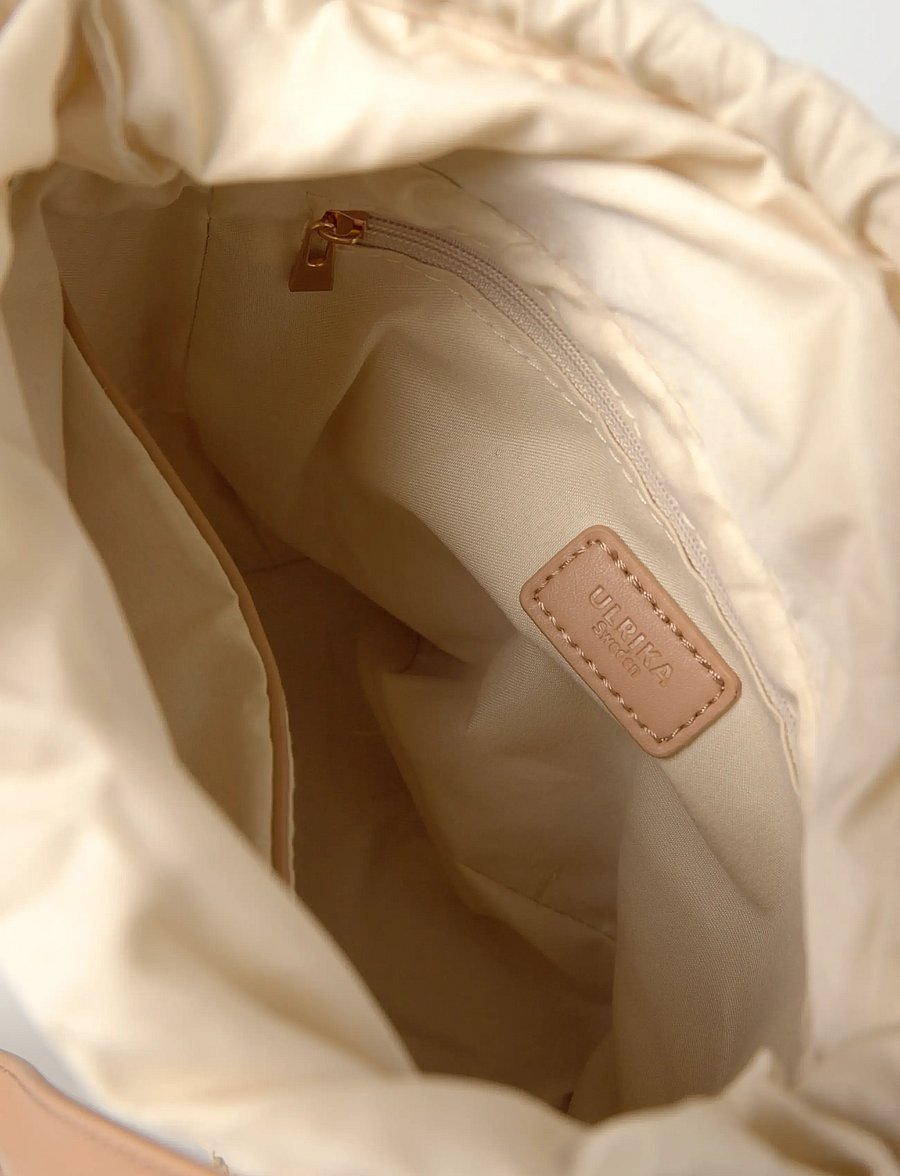 Ulrika - Bucket straw - beuteltaschen - cognac - 3