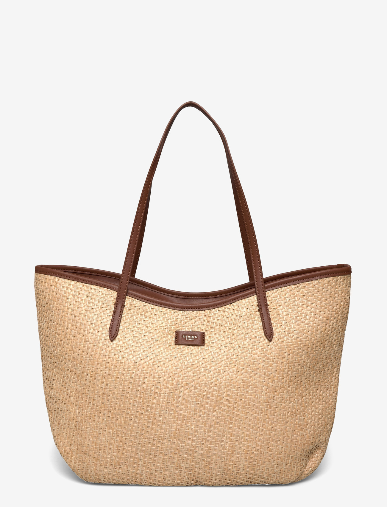 Ulrika - Shopper straw - aksessuaarid - beige - 0