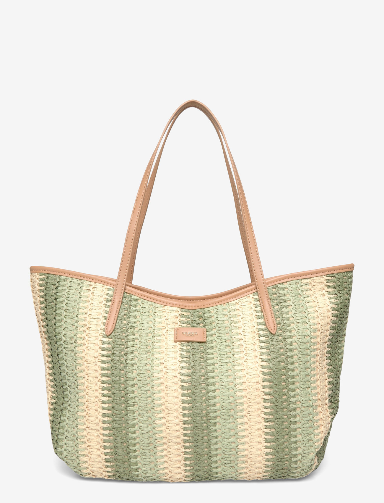 Ulrika - Shopper straw - shoppers - green - 0