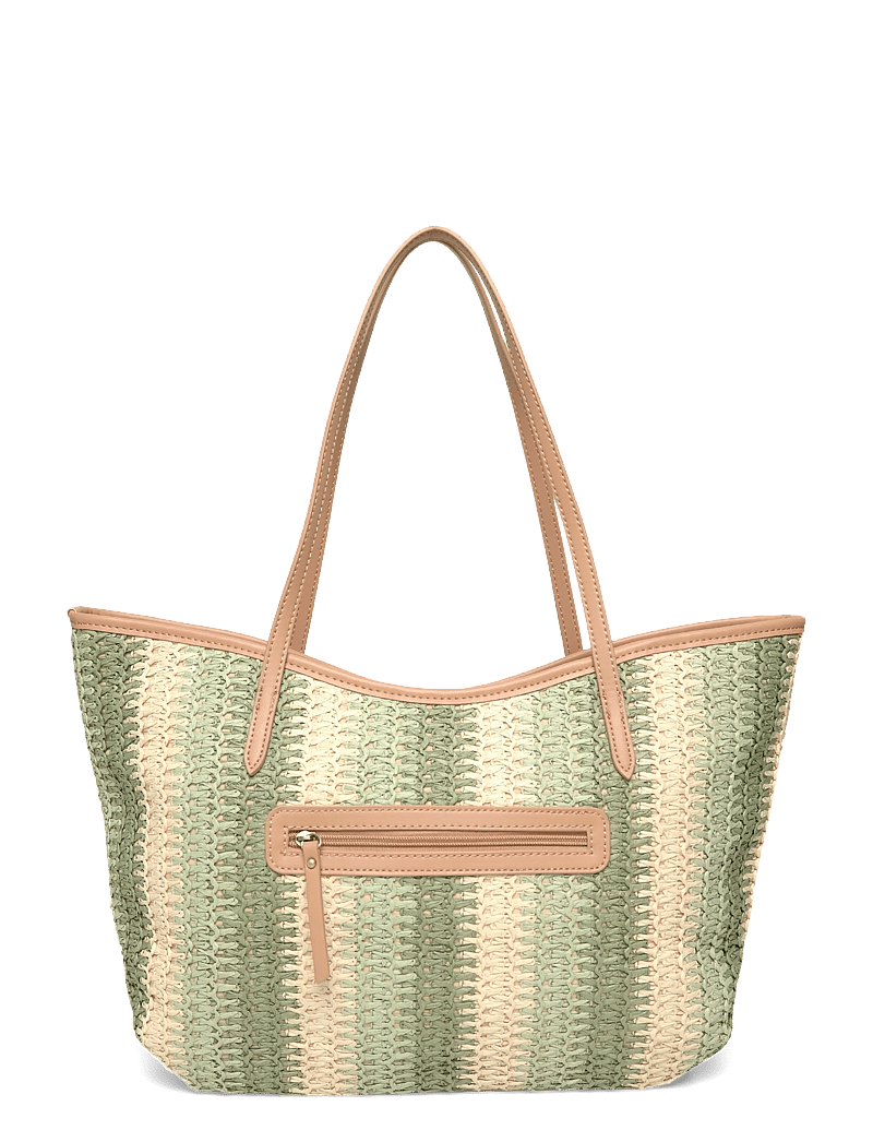 Ulrika - Shopper straw - shoppers - green - 1