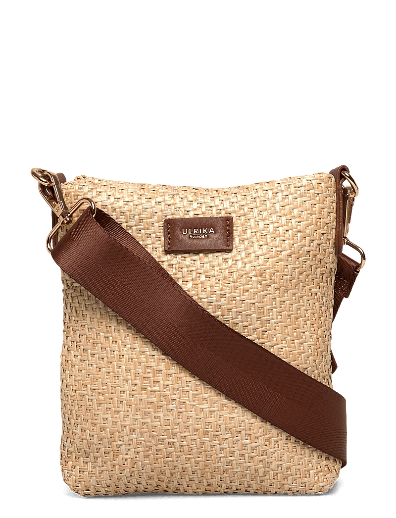 Ulrika - Bag straw - crossbody bags - beige - 0
