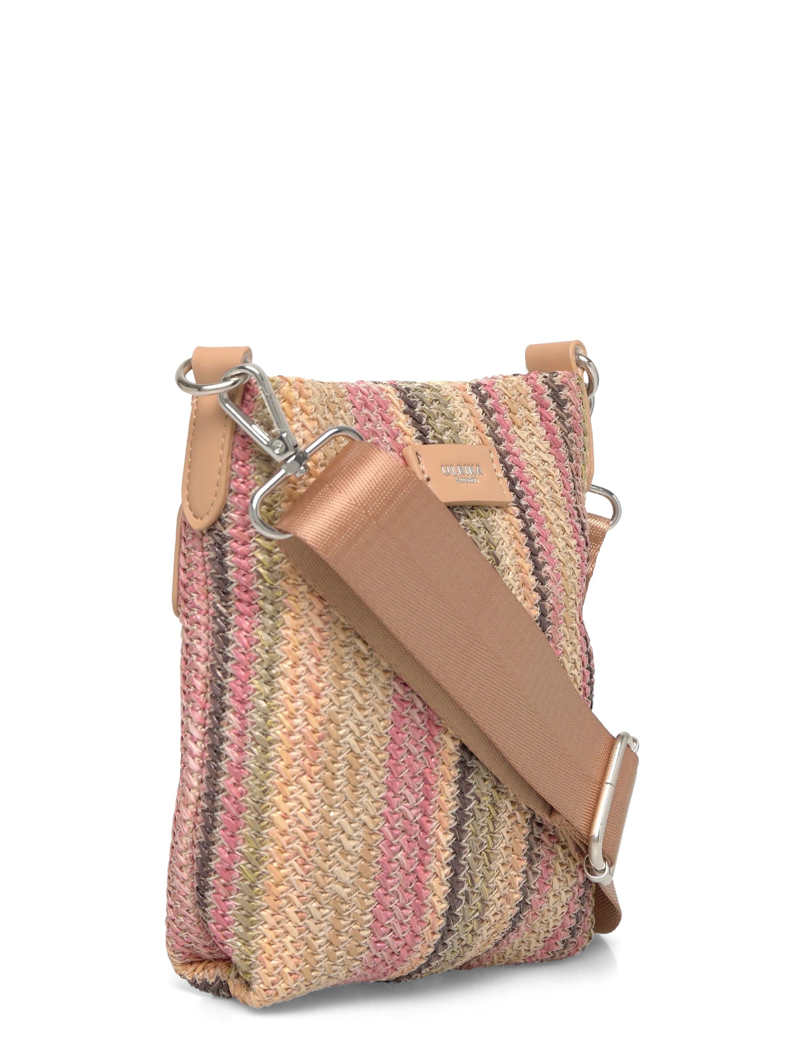Ulrika - Bag straw - crossbody bags - pink - 2