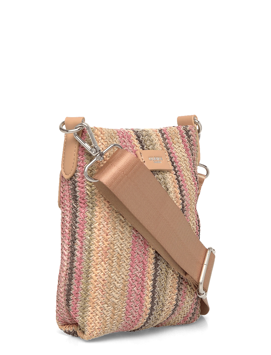 Ulrika - Bag straw - crossbody bags - pink - 2