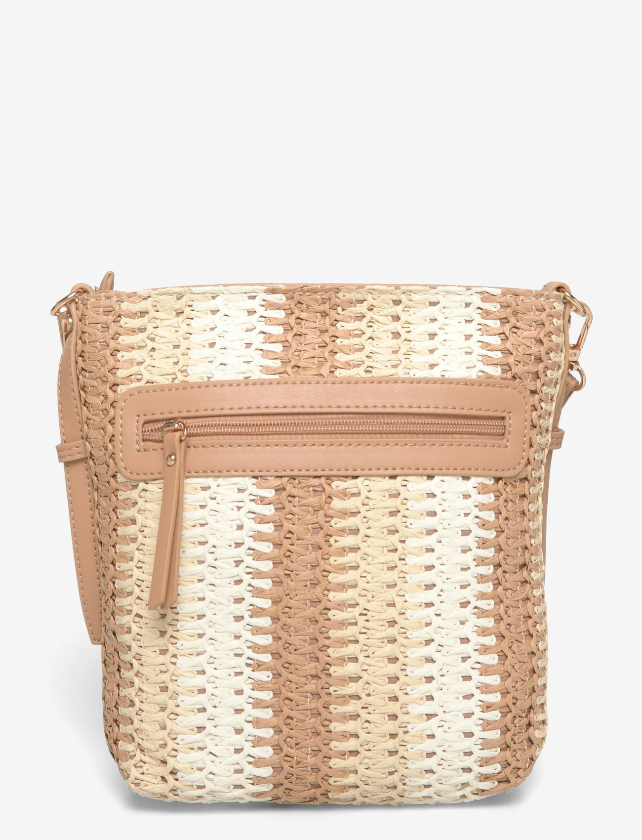 Ulrika - Bag straw - vardagsstil - cognac - 1