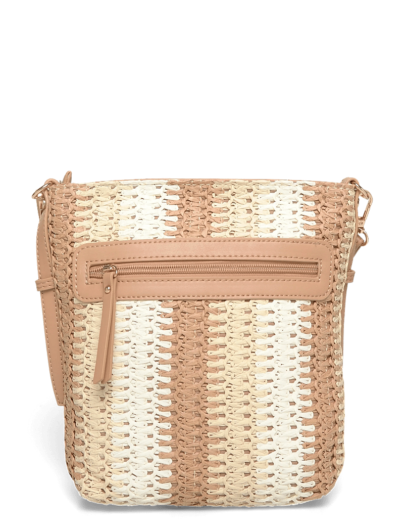 Ulrika - Bag straw - vardagsstil - cognac - 1