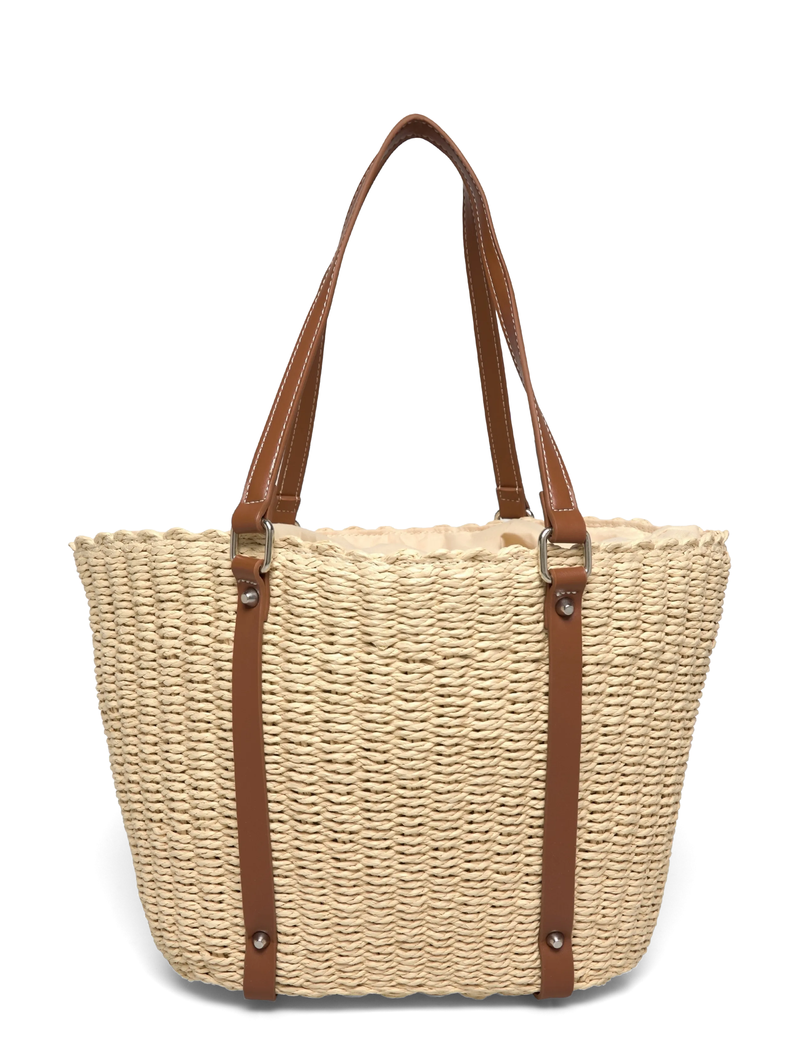 Ulrika - Shopper, korg - aksessuaarid - brown - 1
