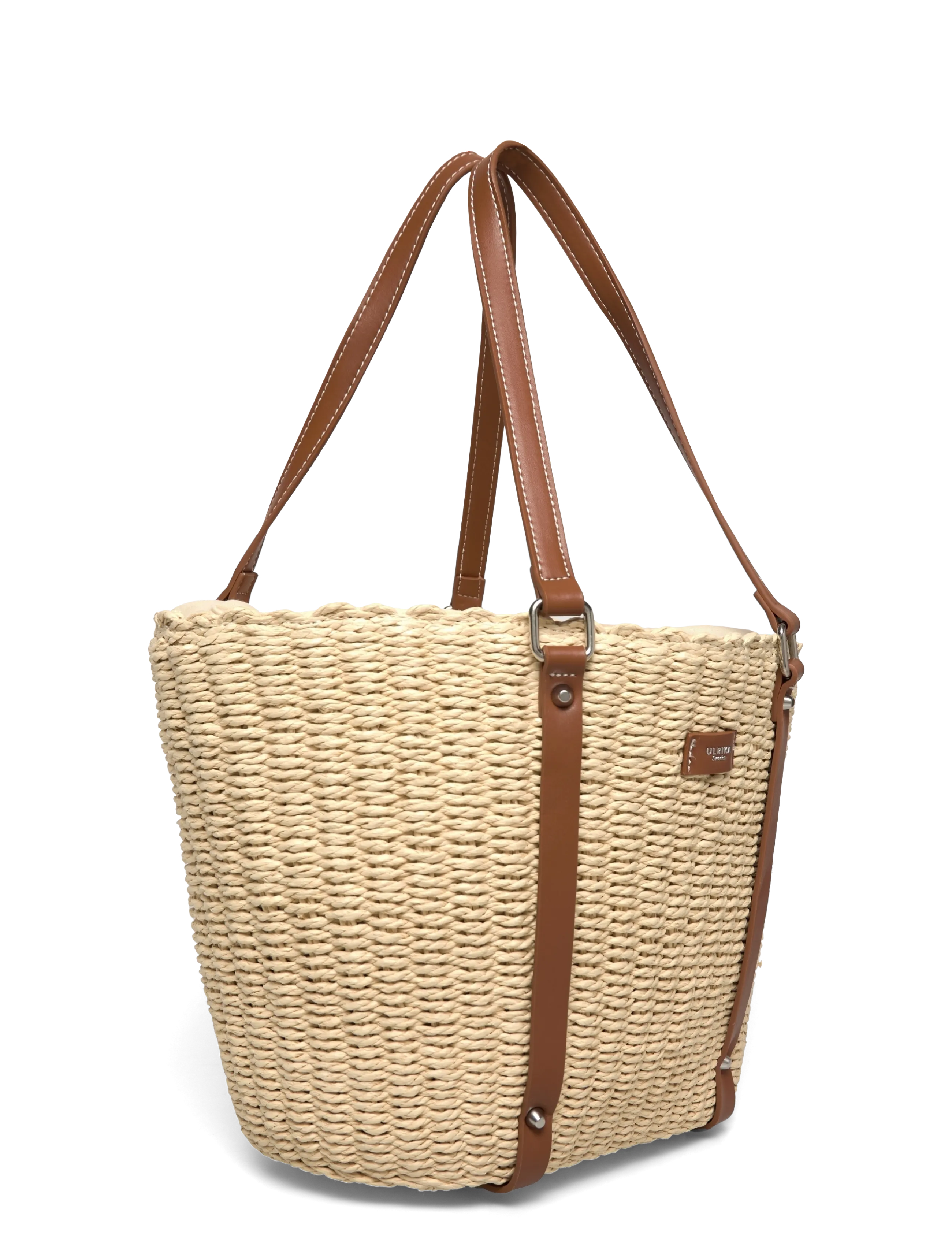 Ulrika - Shopper, korg - aksessuaarid - brown - 2