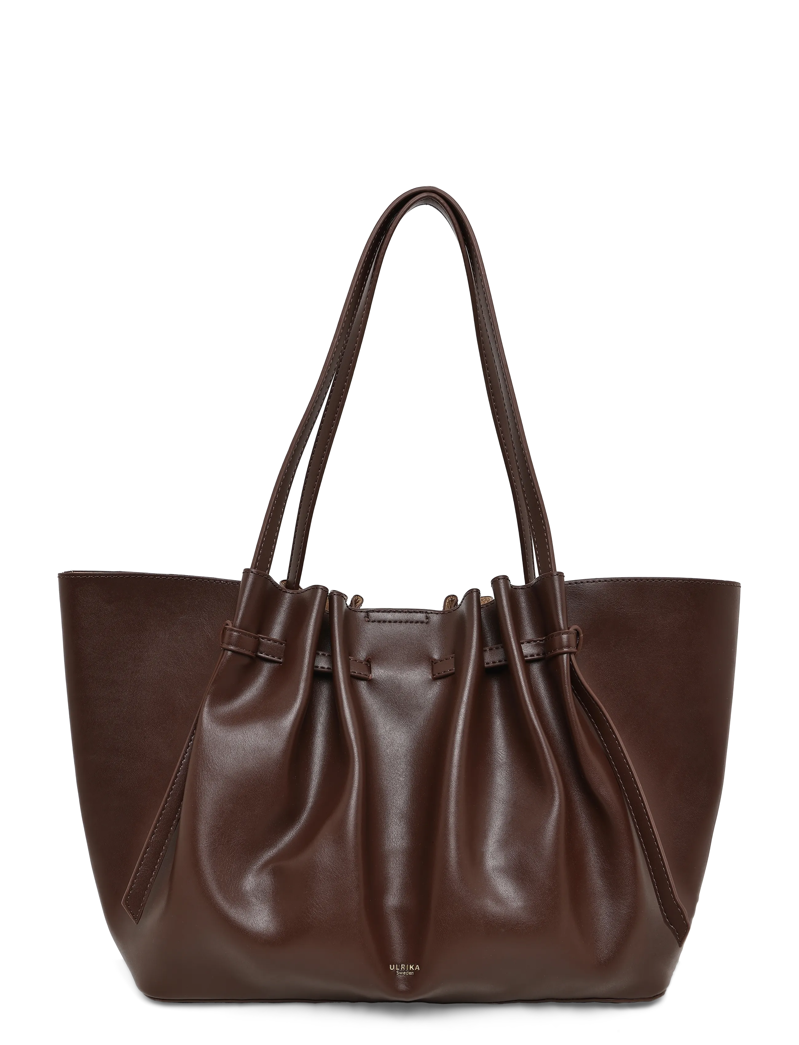 Ulrika Shopper - Ostu- ja kandekotid - DARK BROWN / brown