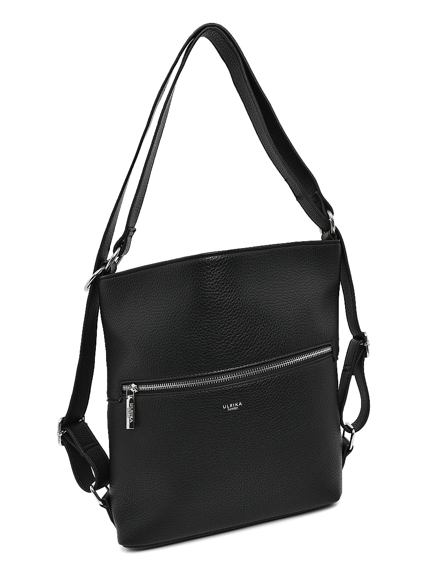 Ulrika - Backpack - igapäevane stiil - black - 2