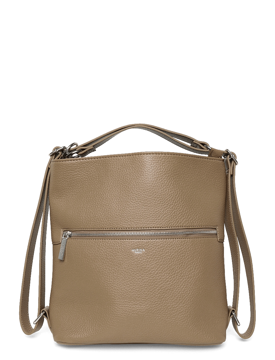 Ulrika - Backpack - alltags-style - taupe - 0