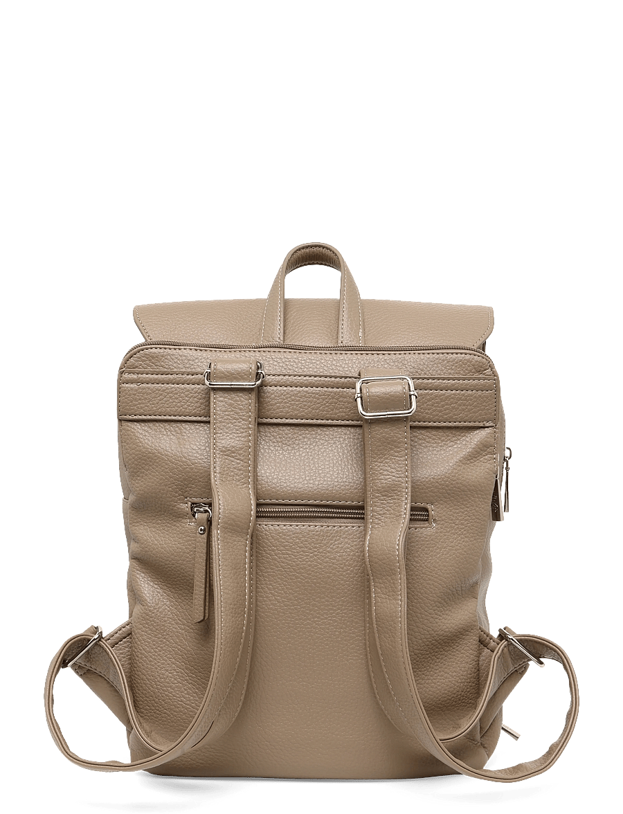 Ulrika - Backpack - hverdags stil - taupe - 1