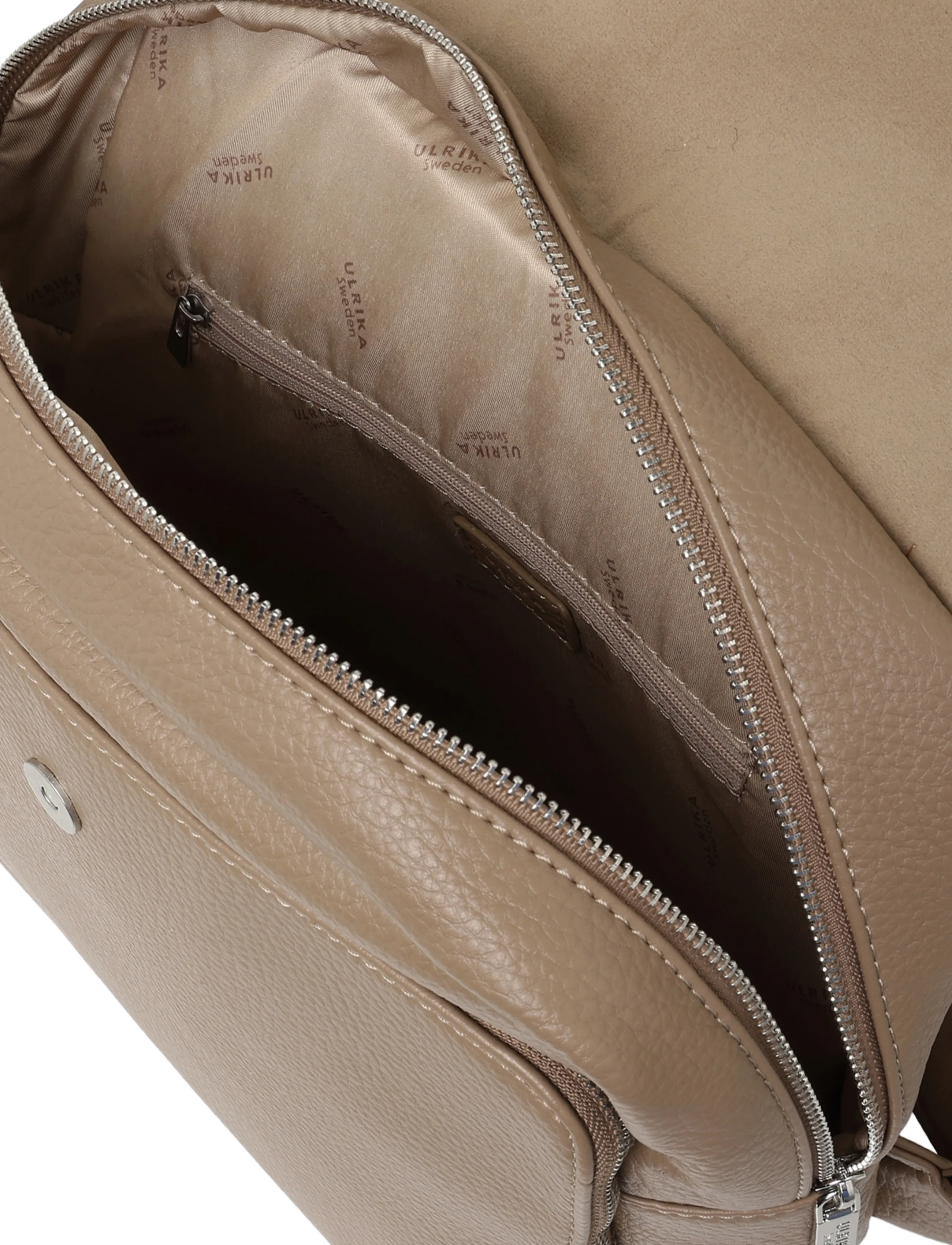 Ulrika - Backpack - hverdags stil - taupe - 4