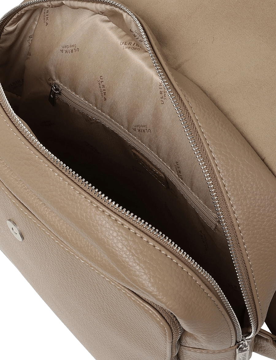 Ulrika - Backpack - hverdags stil - taupe - 4