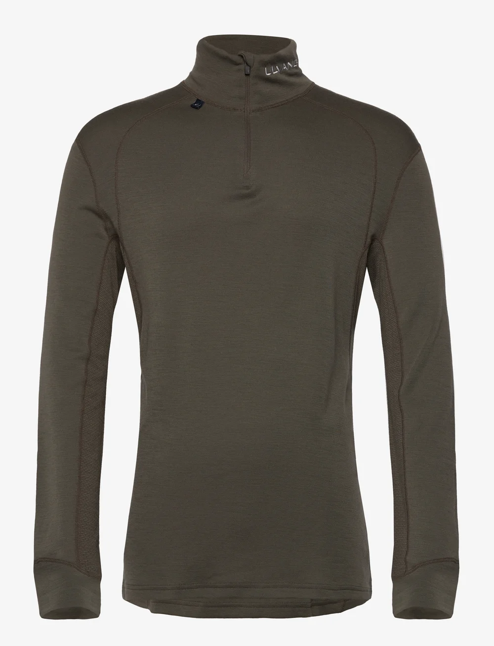 Ulvang - Thermo turtle neck w/zip Ms - underställströjor - 20400-tea green - 0
