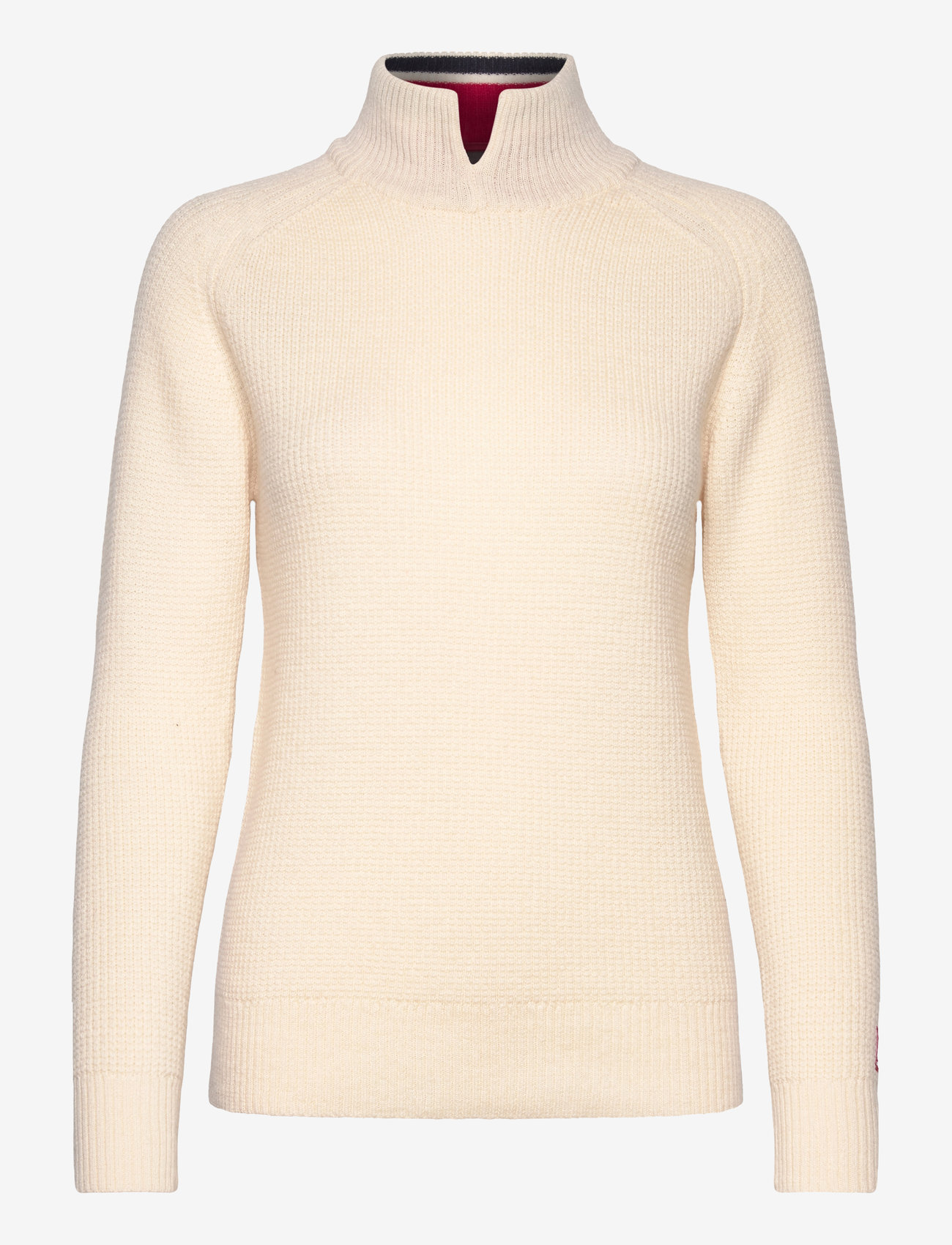 Ulvang - Geilo Sweater Ws - knitwear - 00237-vanilla/red/navy - 0