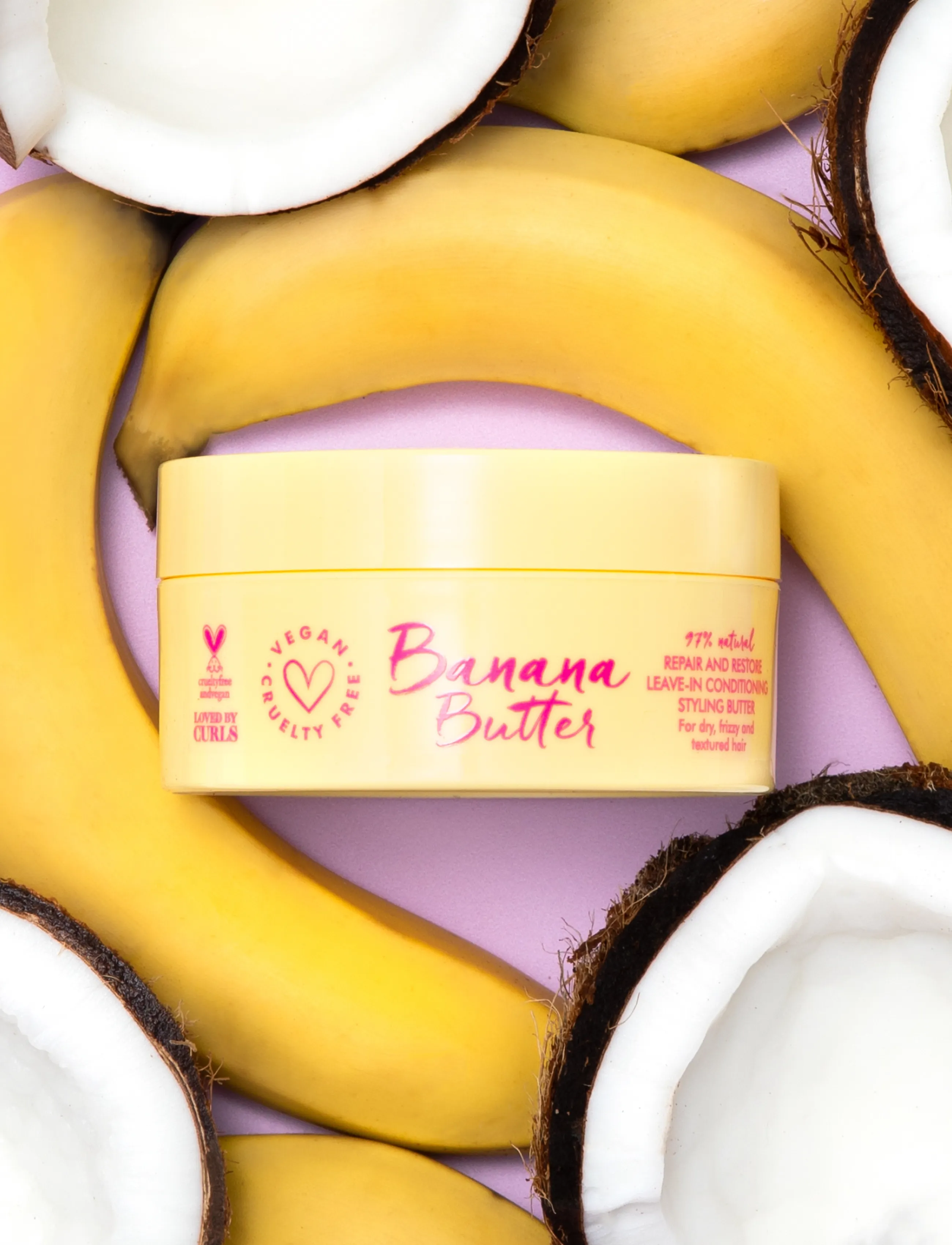 Umberto Giannini - Umberto Giannini Banana Butter Leave-In Conditioner - behandling - clear - 2