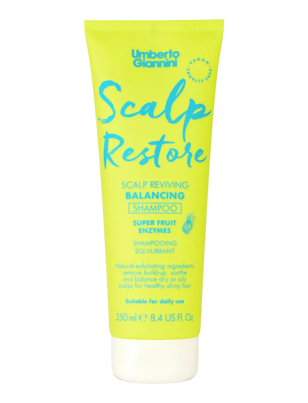 Umberto Giannini Scalp Restore Shampoo, Shampoo, Nude, Str: 250 ML