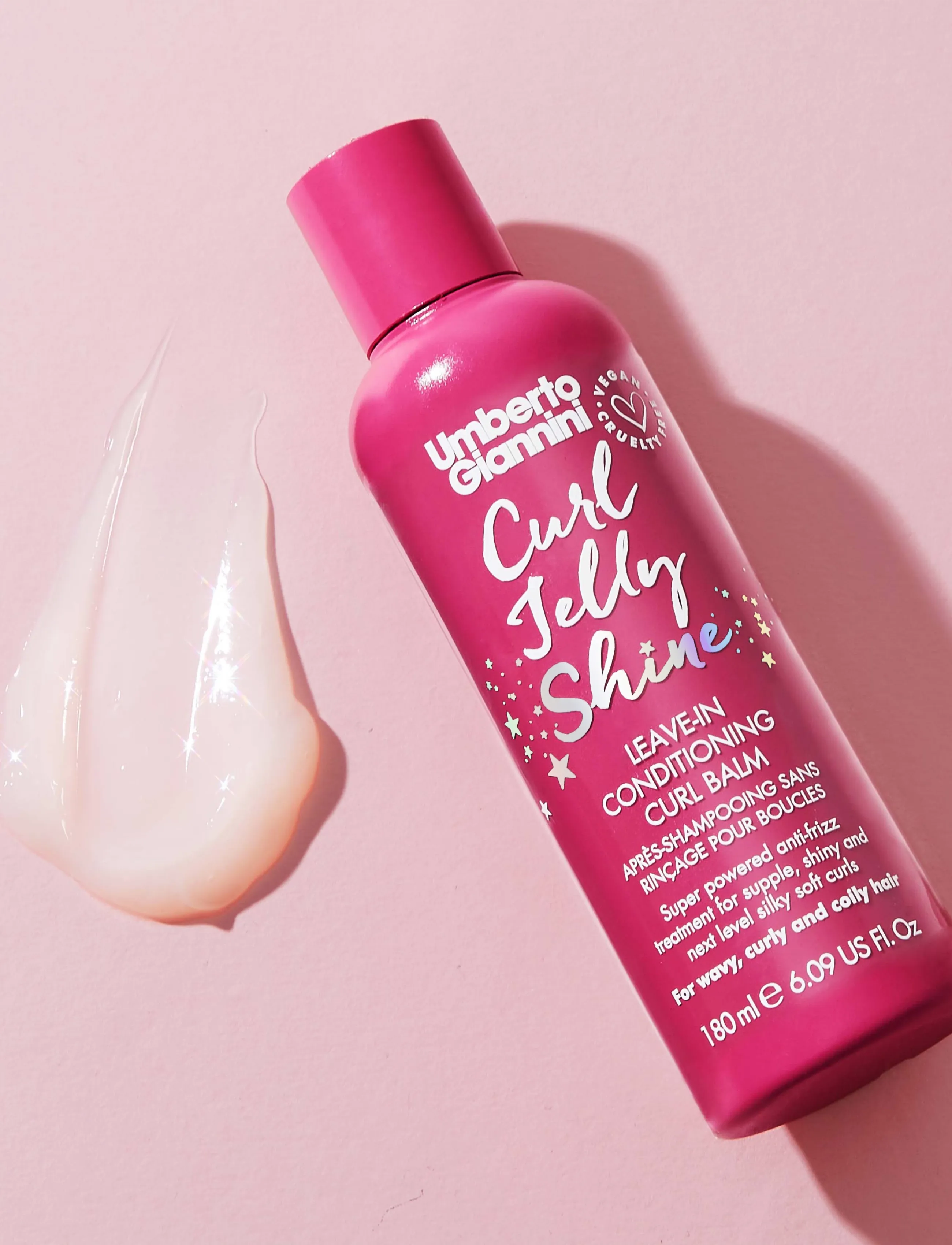 Umberto Giannini Umberto Giannini Curl Jelly Shine Leave-In Curl Balm, 180 ml, Nude, Care > Leave-in Treatment, Dame