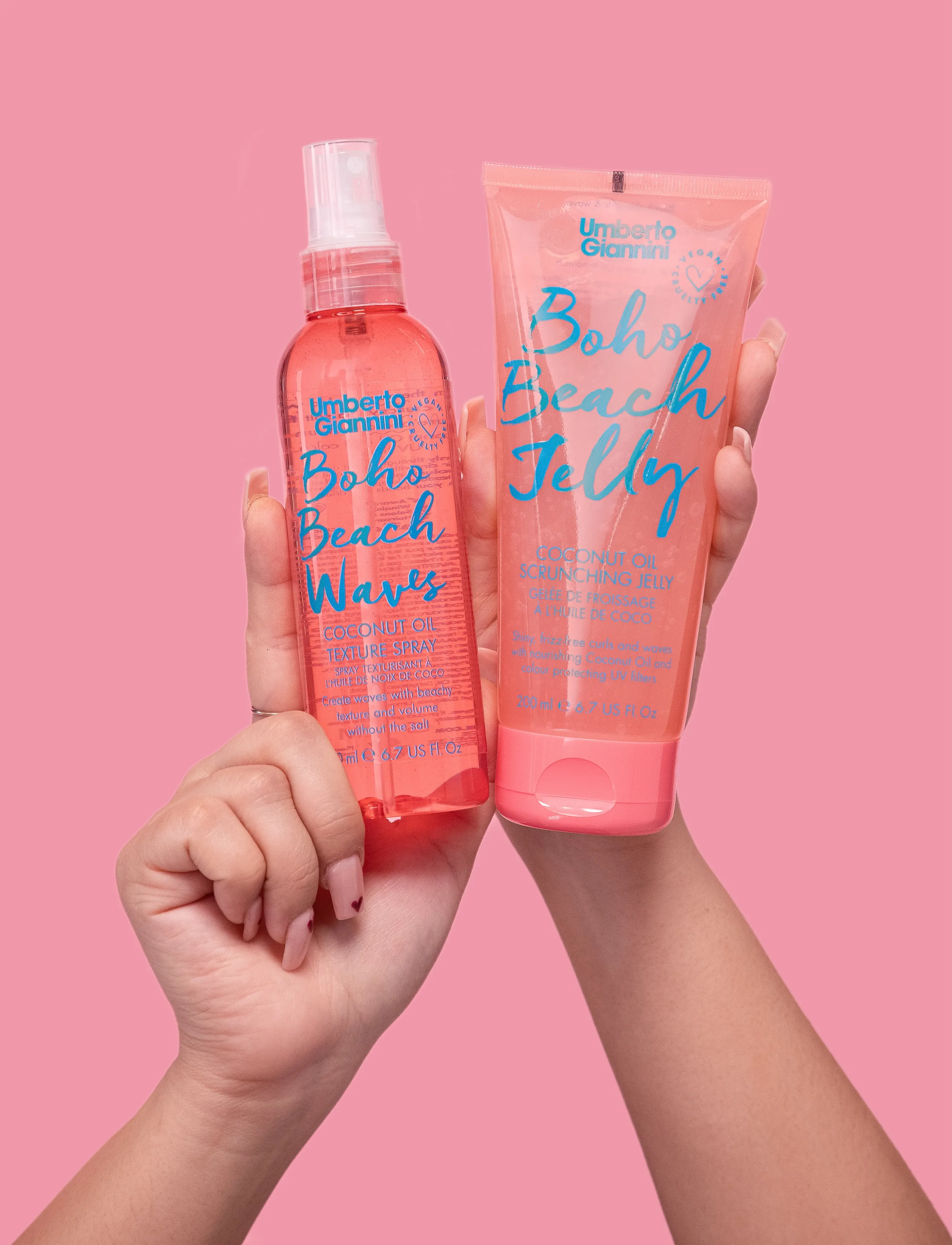 Umberto Giannini - Umberto Giannini Boho Beach Waves Texture Spray - saltvattenspray - clear - 2